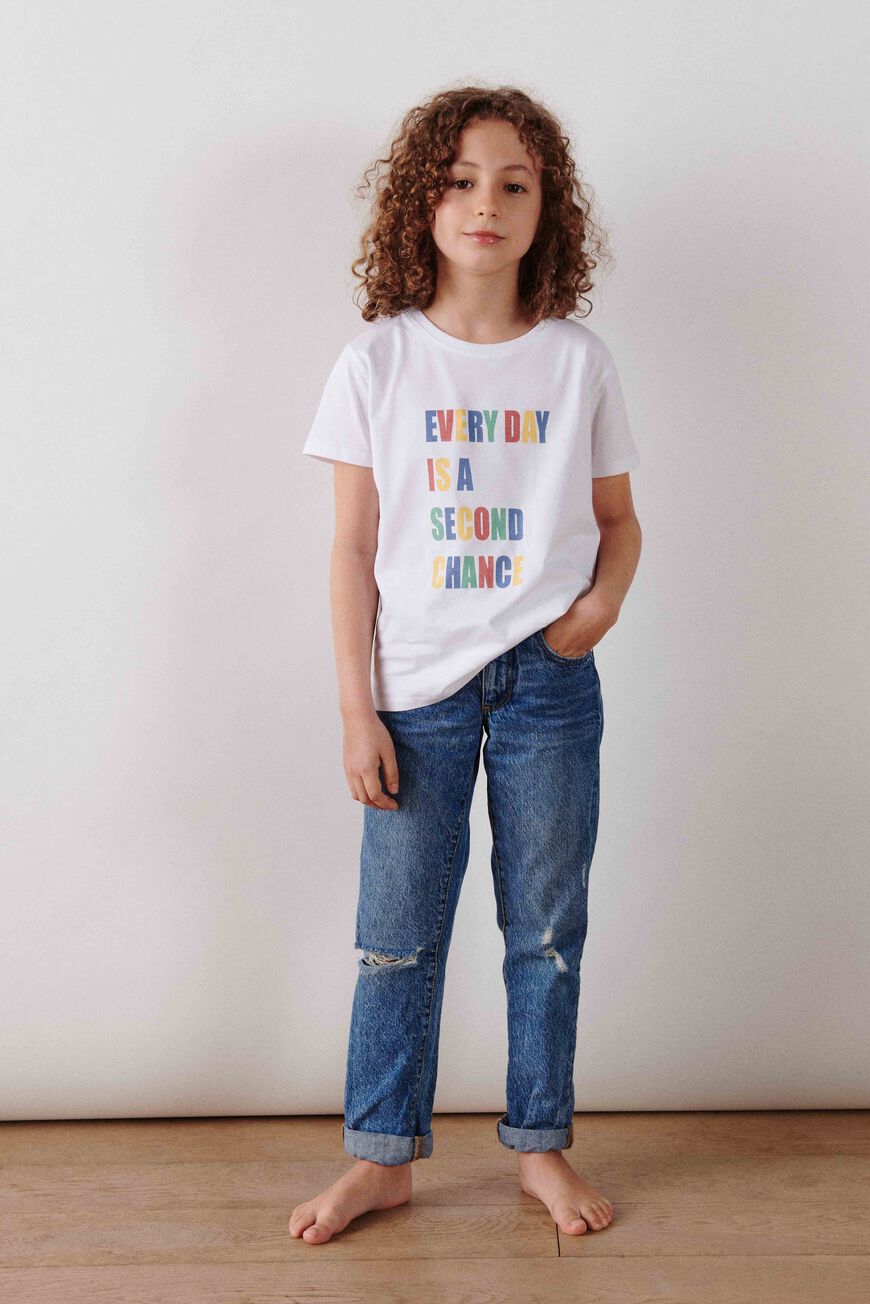ba&sh children's t-shirt KAARITY WHITE