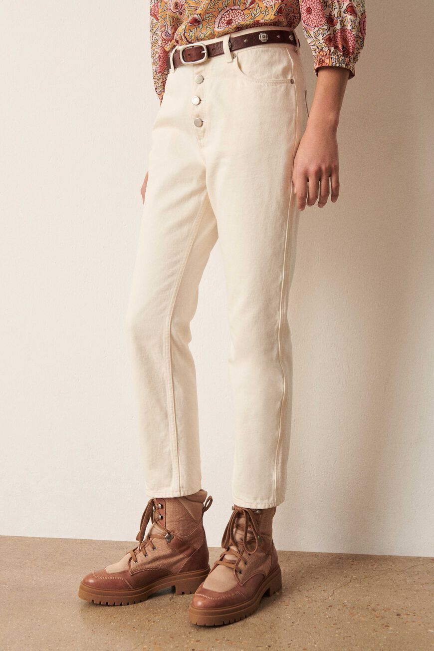 ba&sh high waisted jeans AMBER WHITE