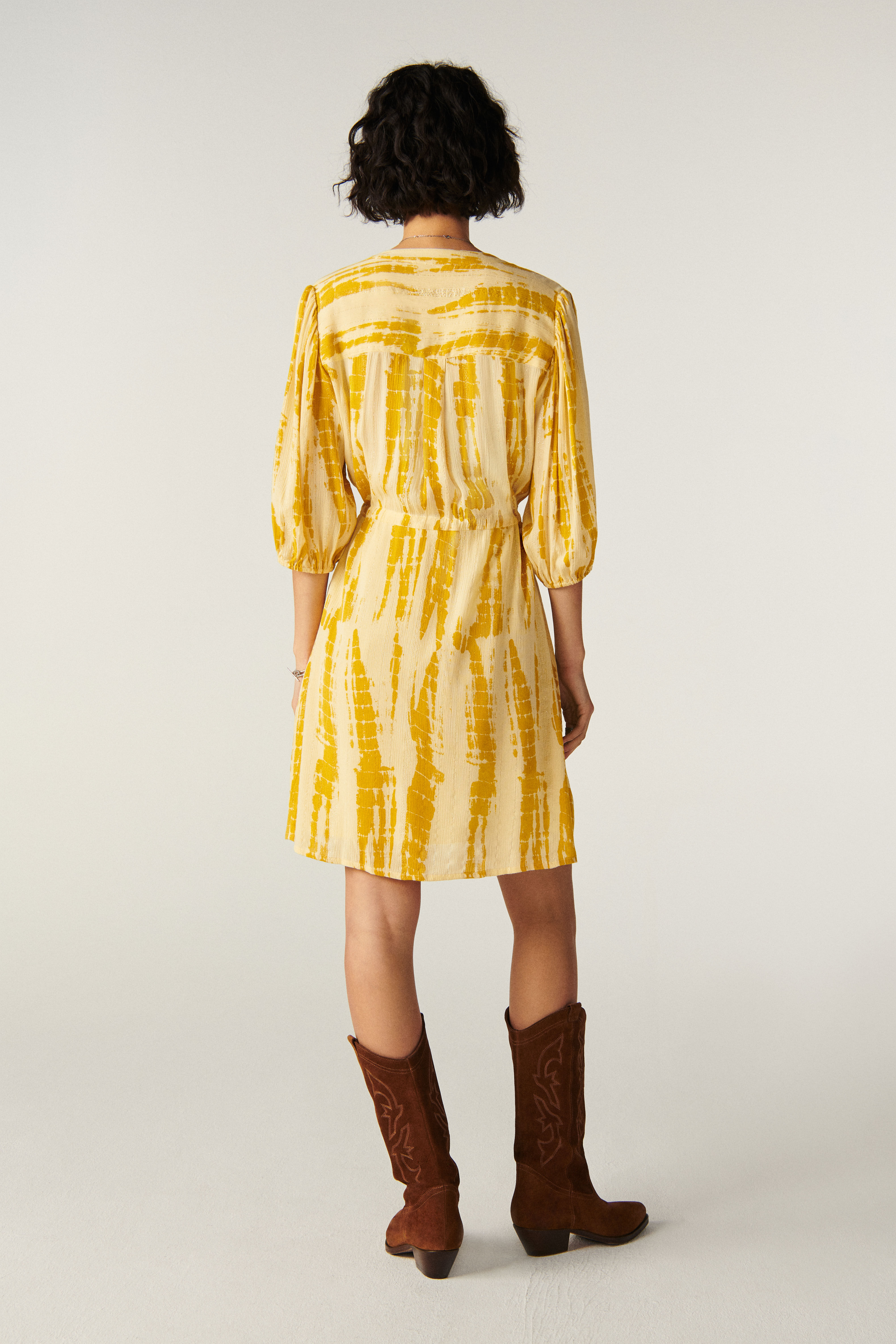 DRESS KENYA YELLOW // ba&sh CH