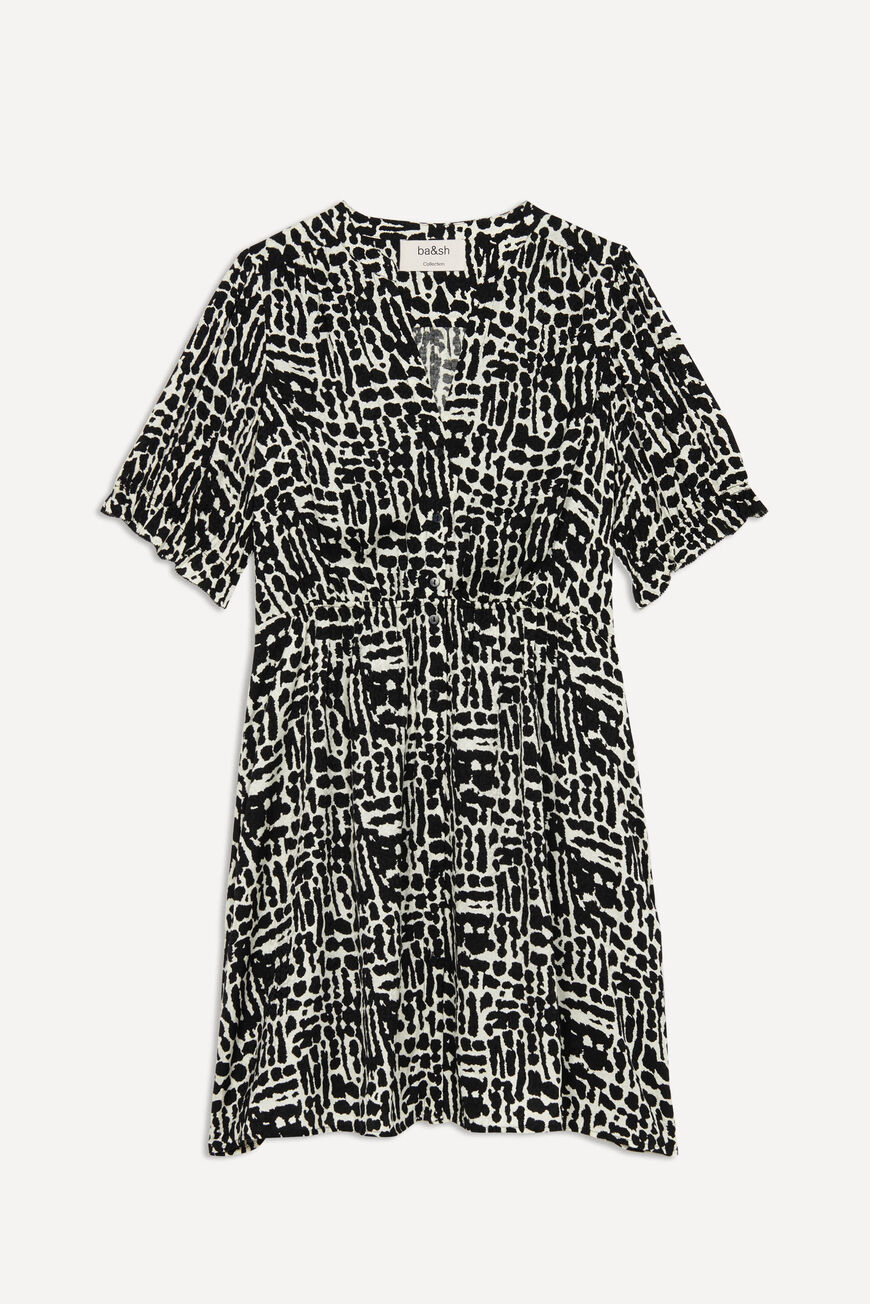 printed midi dress OIA BLACK // ba&sh UK