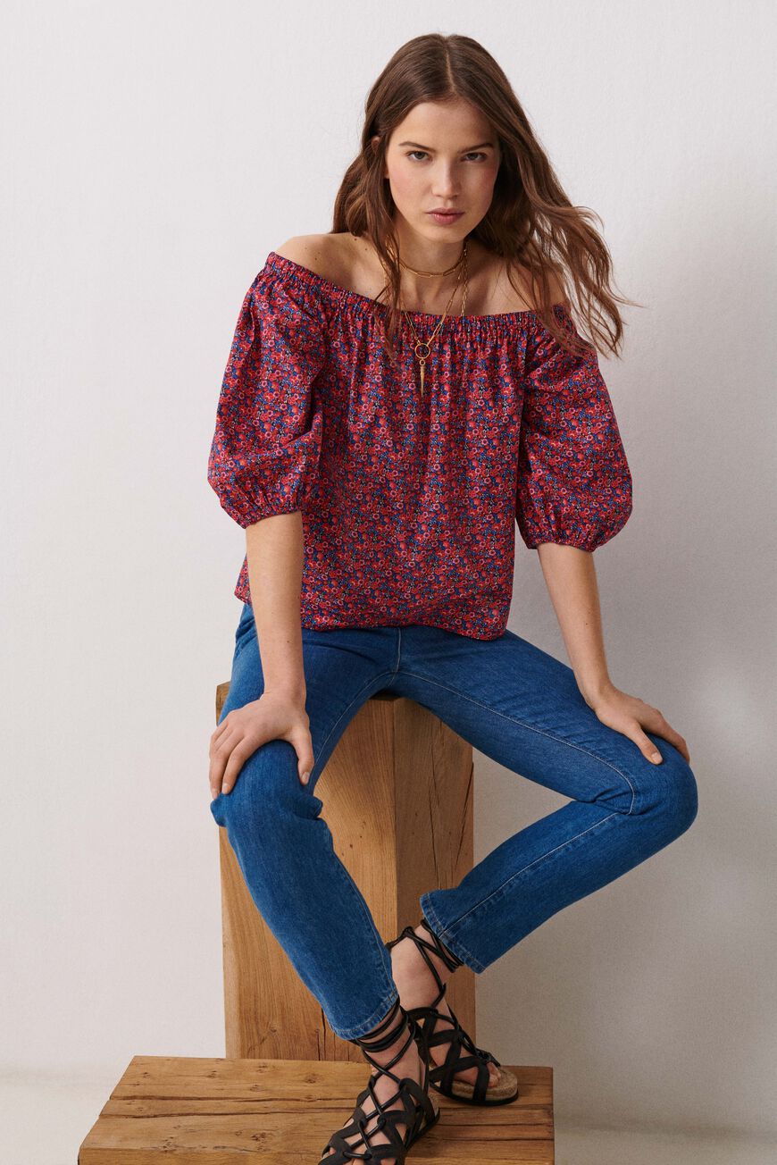 BLOUSE FUSTAVE tops & pullovers ROSE BA&SH