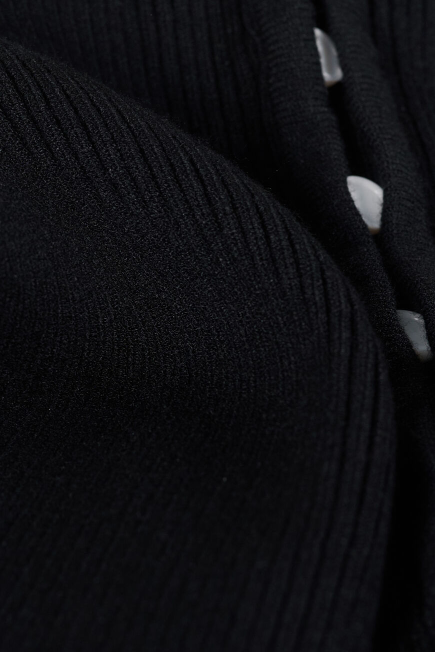 Abrigos Ba&sh Negro talla 40 FR de en Cordero de Mongolia - 39911243