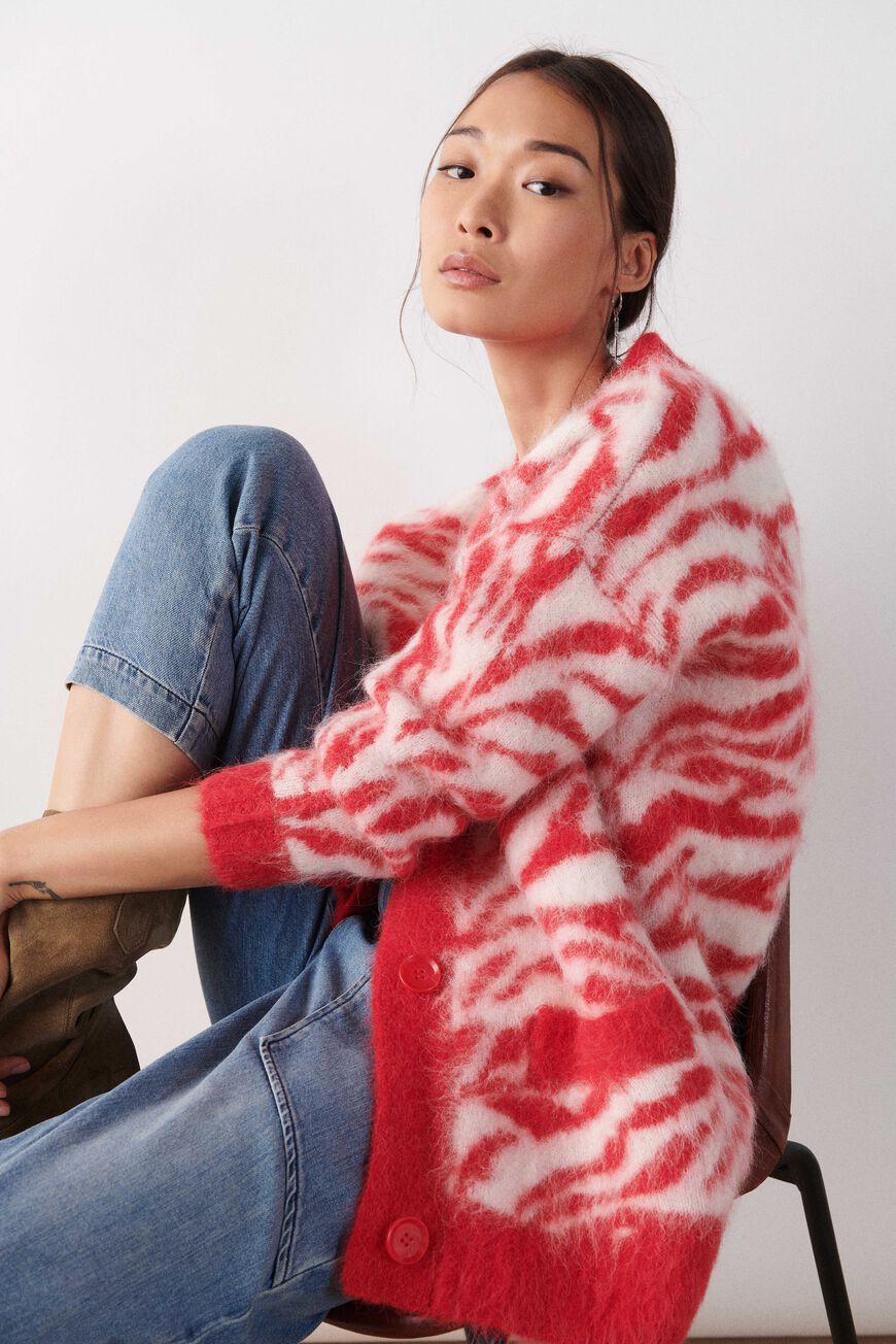 CARDIGAN CAEL New Collection ROUGE BA&SH