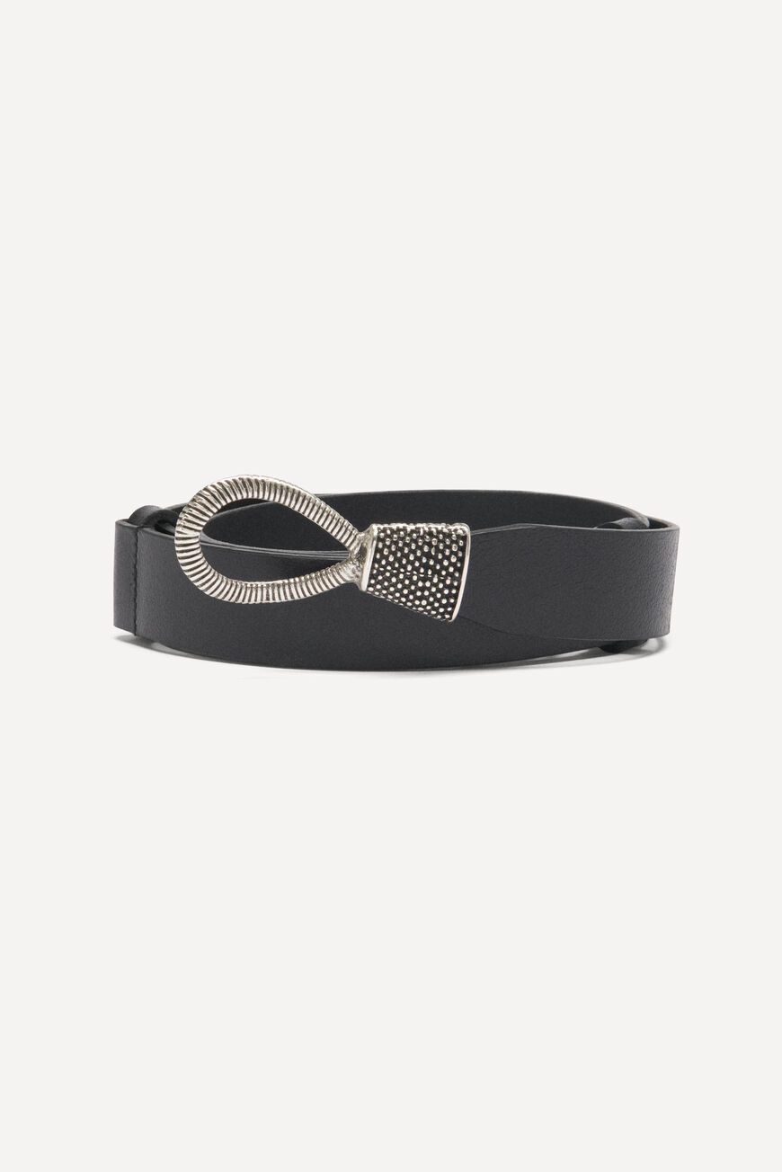 ba&sh slim belt BASILE BLACK