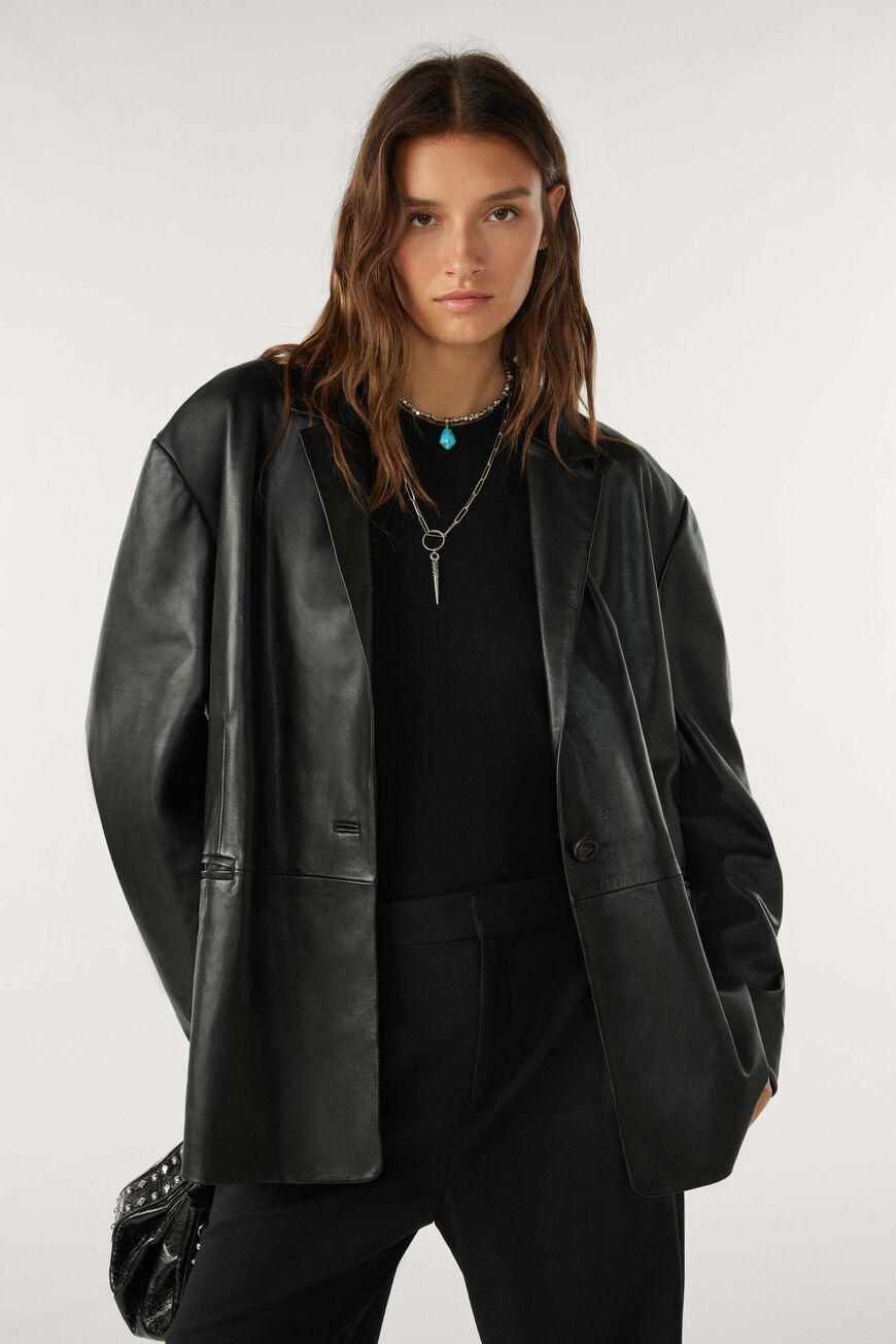 long-sleeved jacket FEDJI BLACK // ba&sh CH