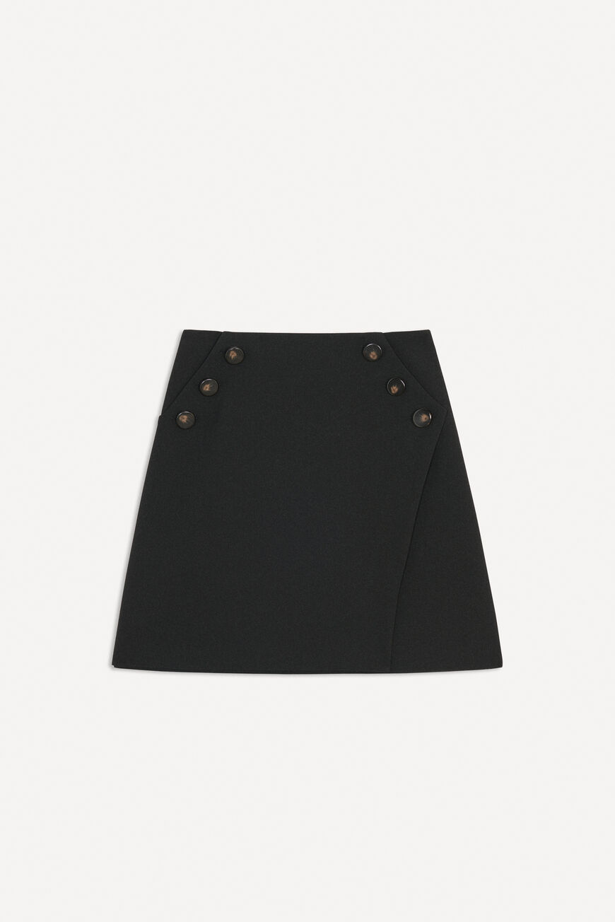 short a-line skirt KARA BLACK // ba&sh US