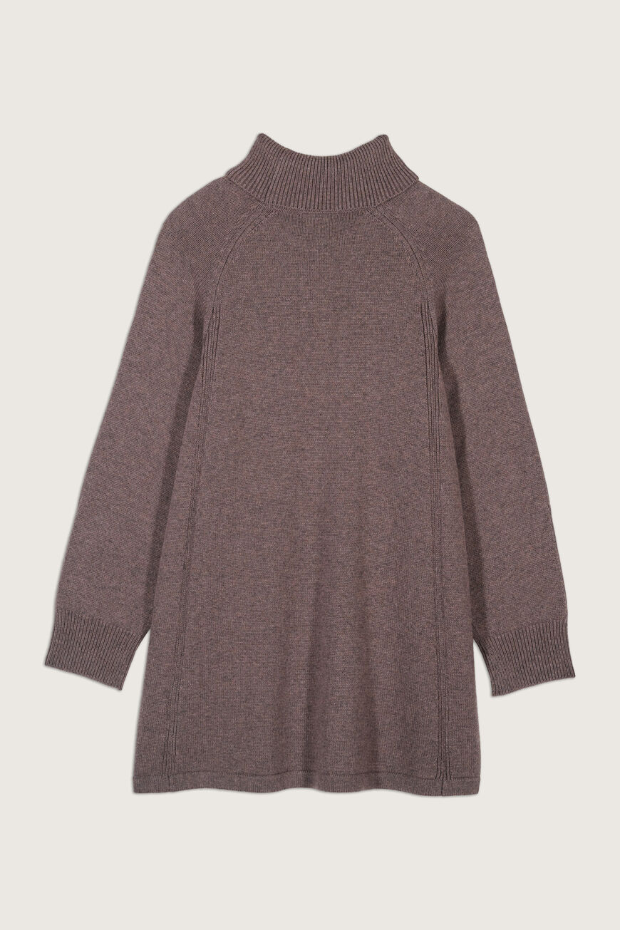 sweater dress MEDEE BROWN // ba&sh US