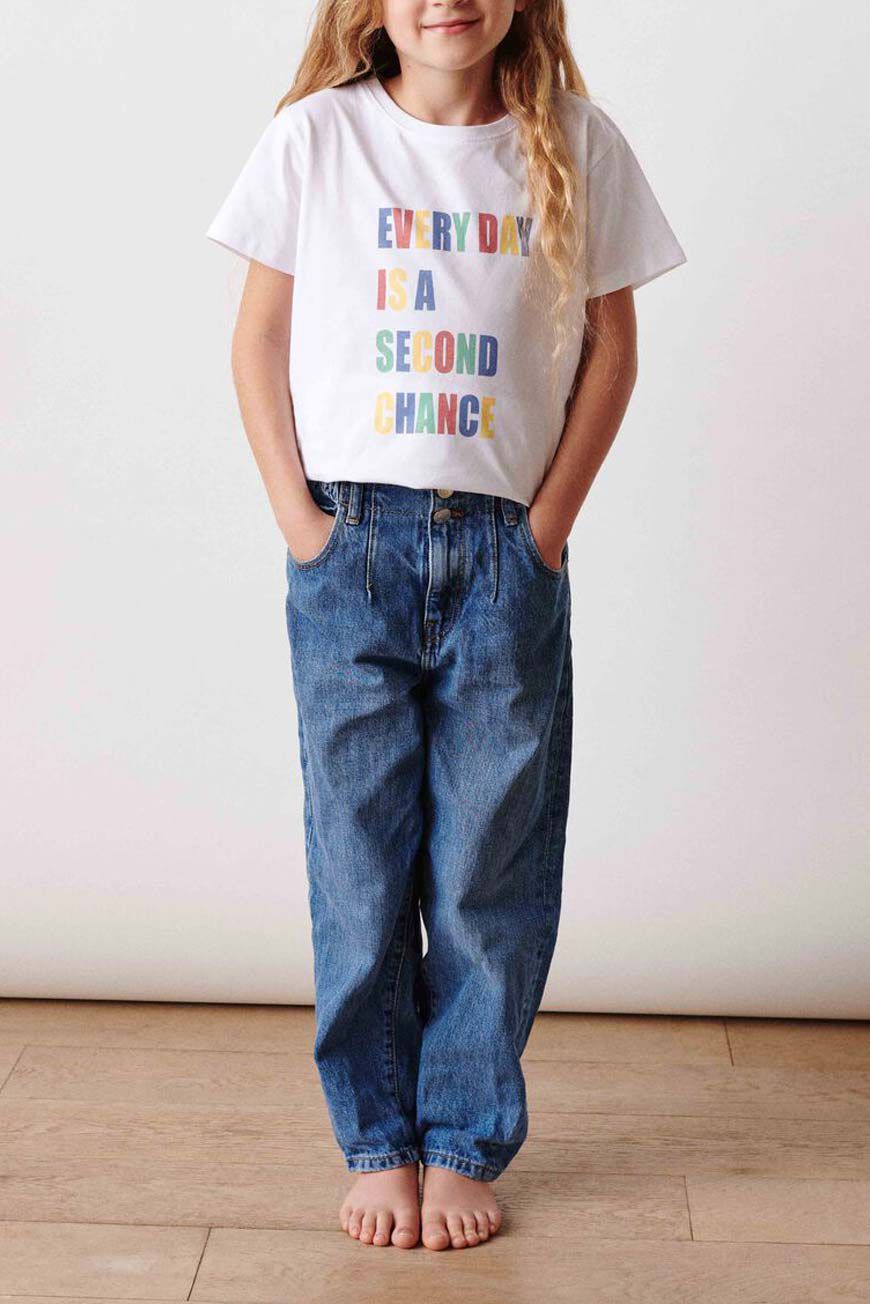 ba&sh children's t-shirt KAARITY BLANC