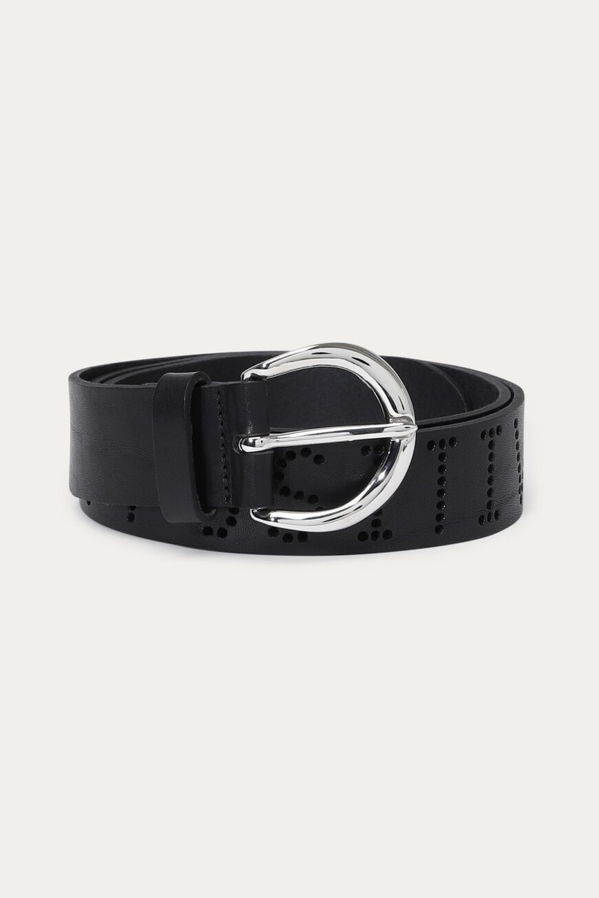 ba&sh belt • Leather belt, wide belt, camel belt, waist belt CA