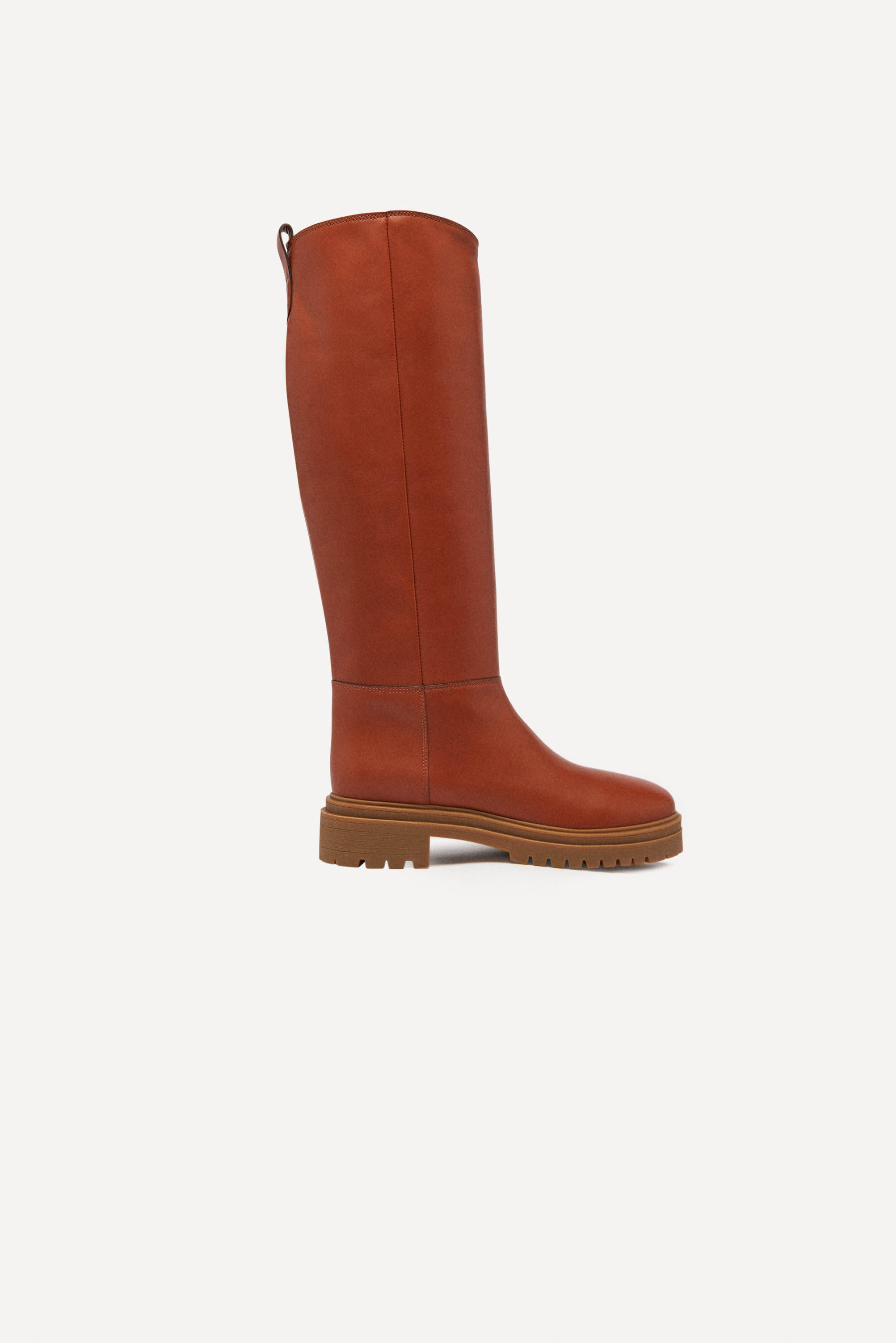 BOOTS CRAINY COGNAC // ba\u0026sh