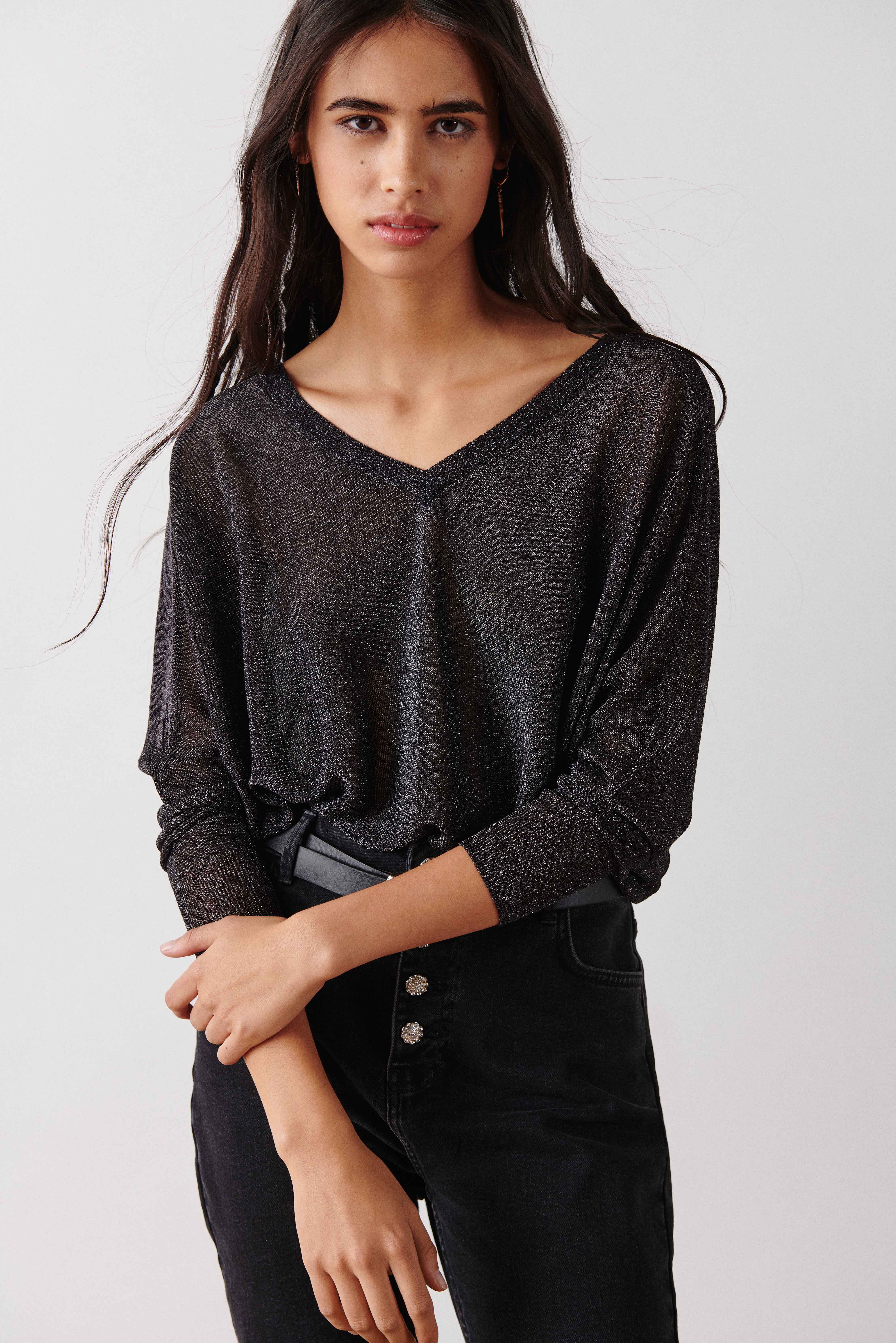 Sweater Zeo Noir Ba Sh