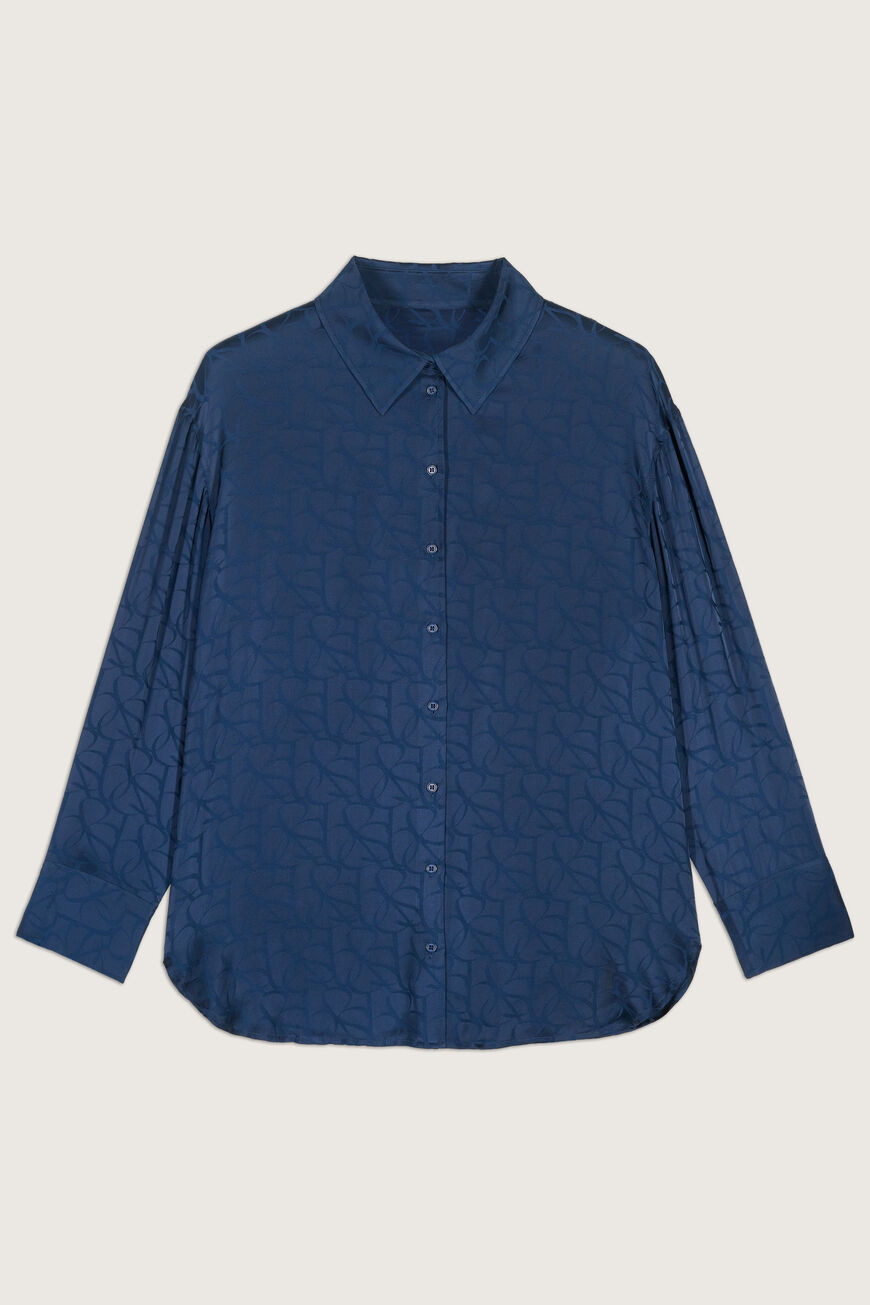 Flowing Shirt Modune Blue // ba&sh US