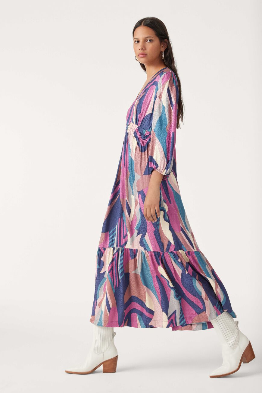 Ba&sh Gigi Printed Dress Size 1 US Small New With Tags!