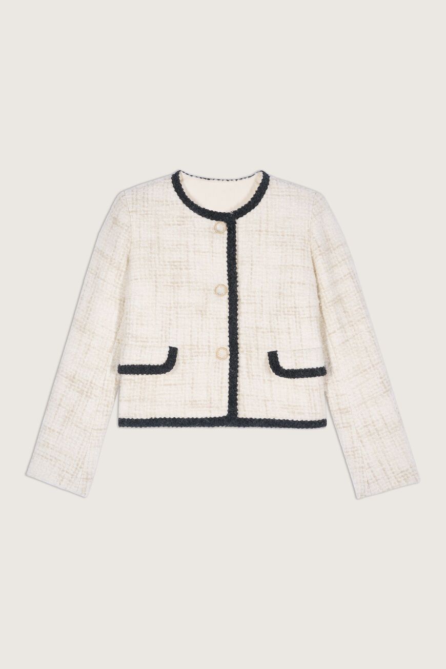 Long-Sleeve Jacket Fedji Off-White // ba&sh US
