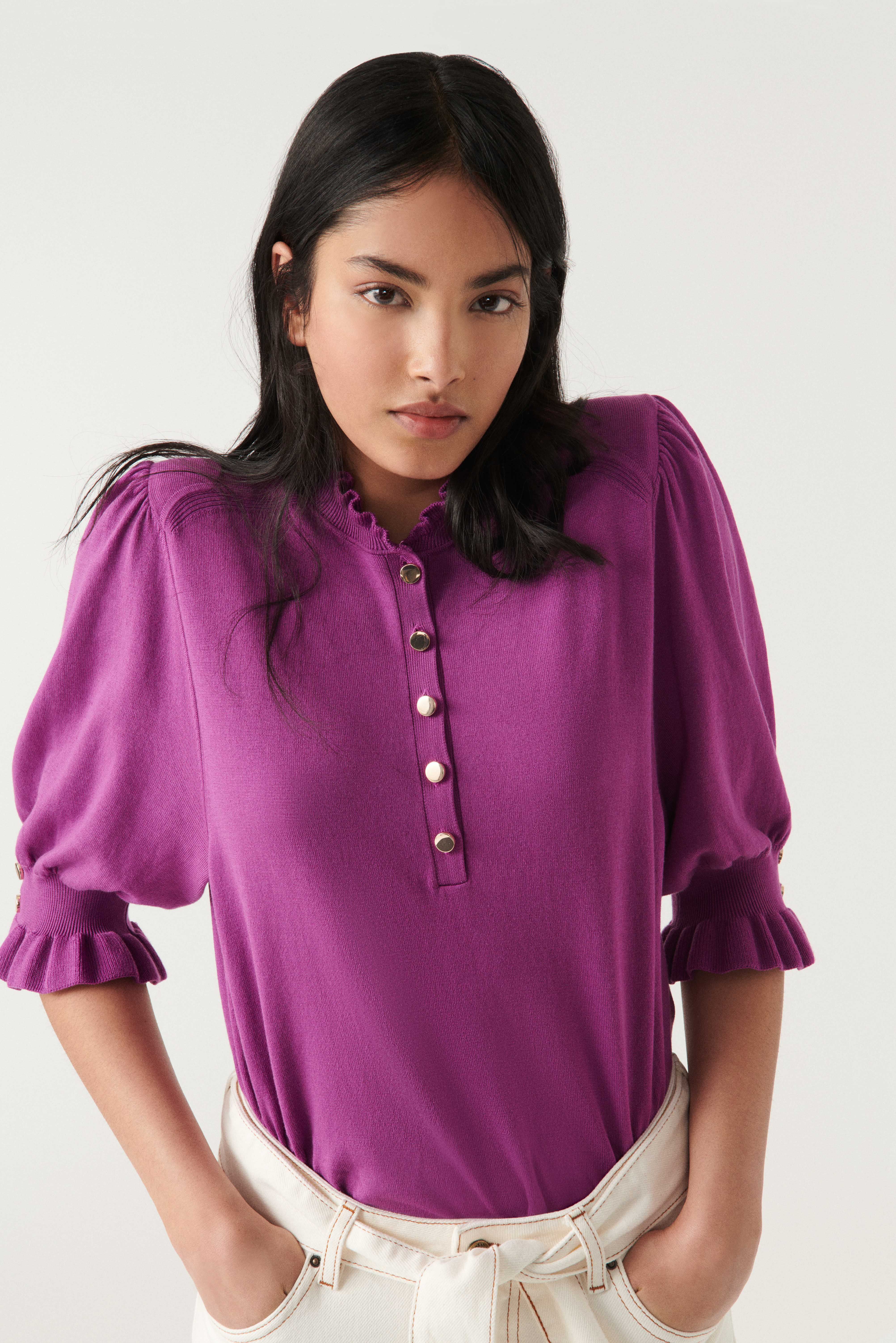 Purple New women's tops, new women's sweaters • ba&sh