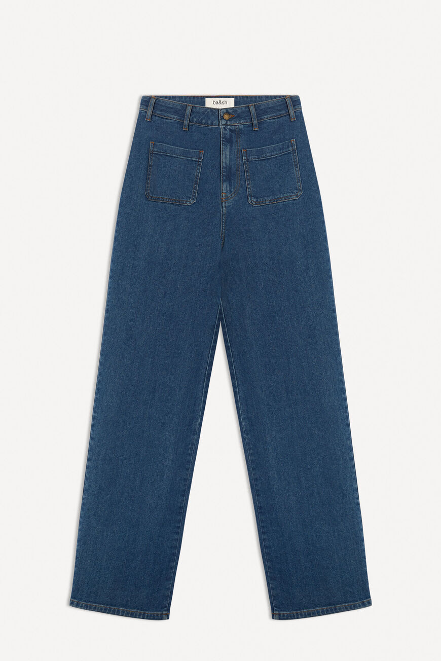 ba&sh Wideleg jeans DJANGO BLUEJEANS