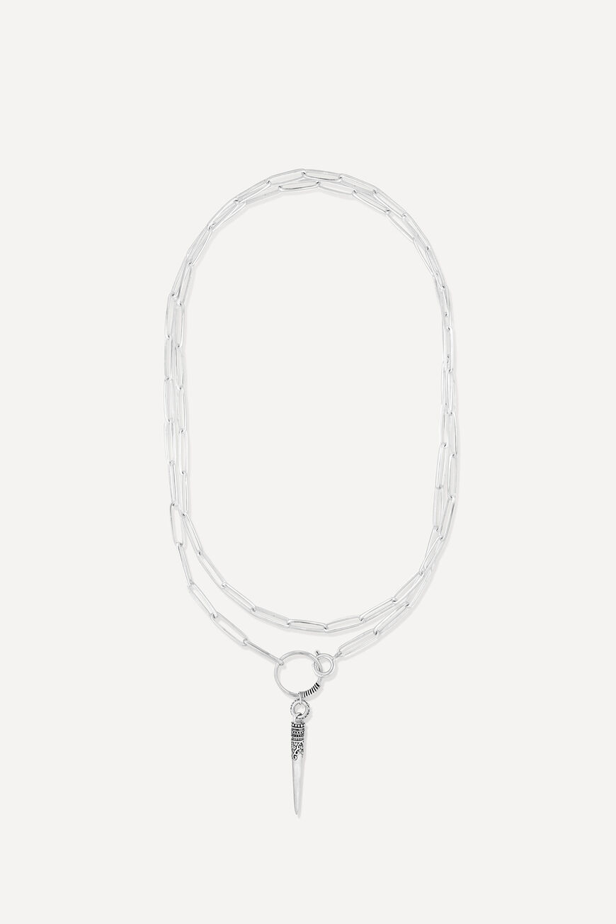 ba&sh chain necklace NAOMIE SILVER
