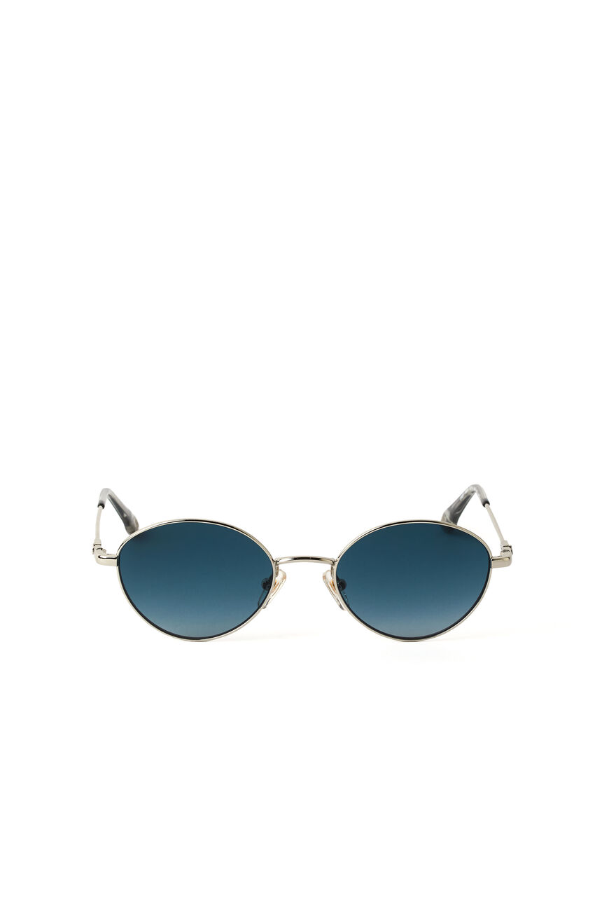 ba&sh oval sunglasses LANDY ARGENT