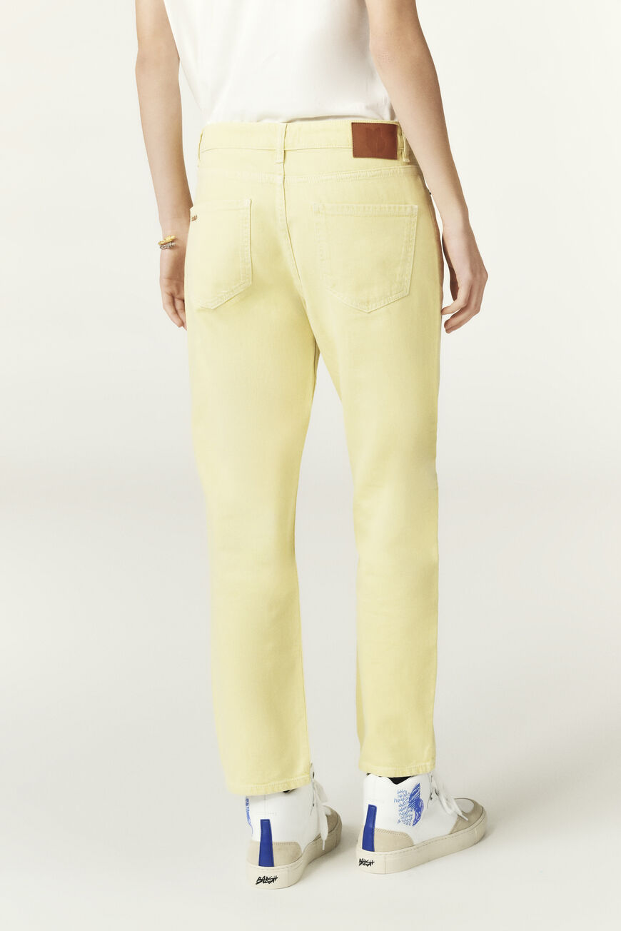 yellow Pants & Jeans For Women - Pleated, Joggers & Denim Jeans
