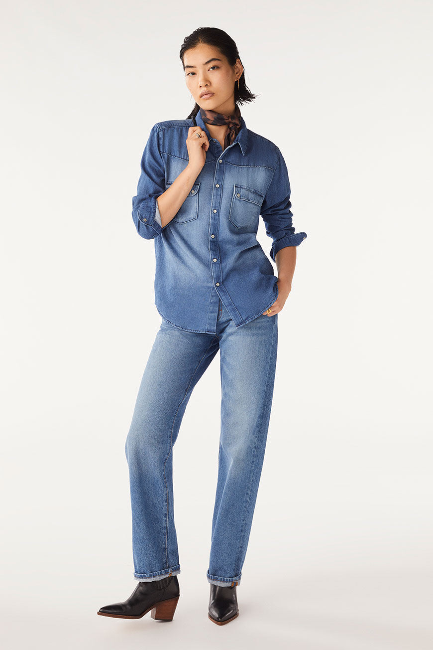 Bridget Shirt & Onasis Jeans