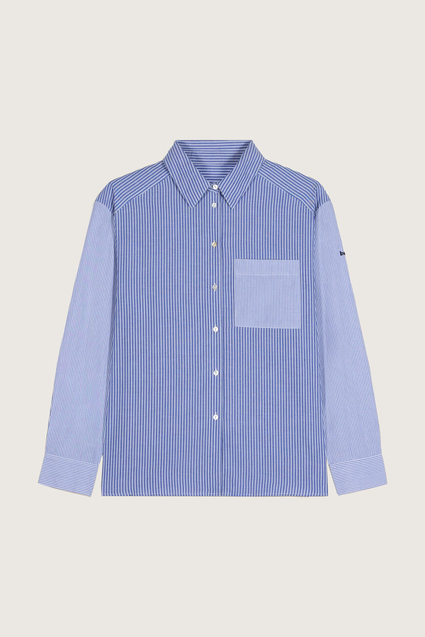 SHIRT DEBORAH BLUE // ba&sh