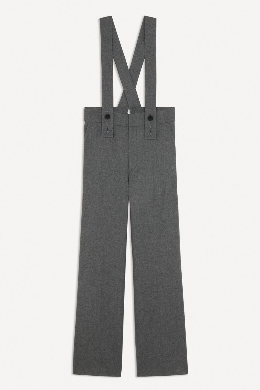 TROUSERS BAO TROUSERS ANTHRACITE BA&SH
