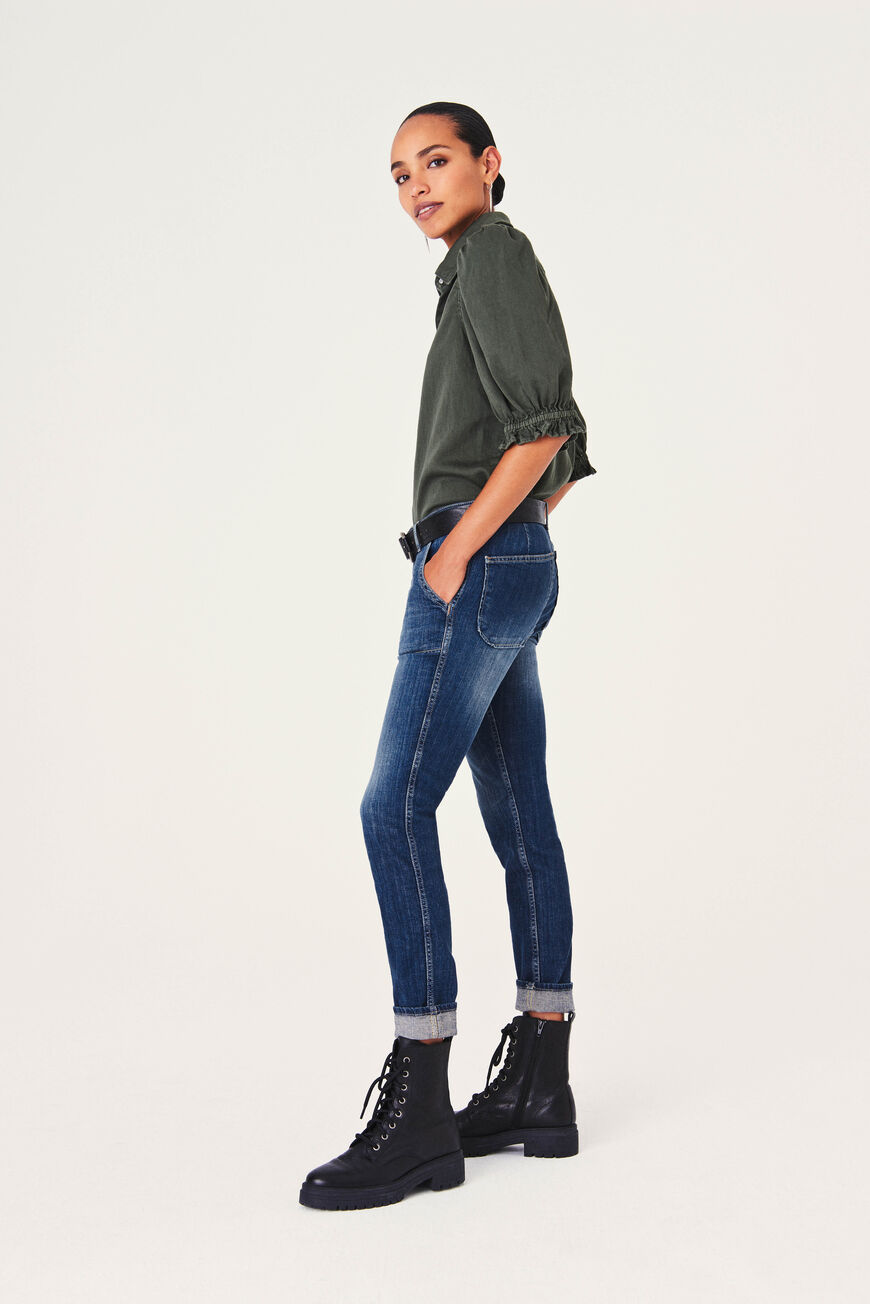 ba&sh straight-leg jeans SALLY BLUE