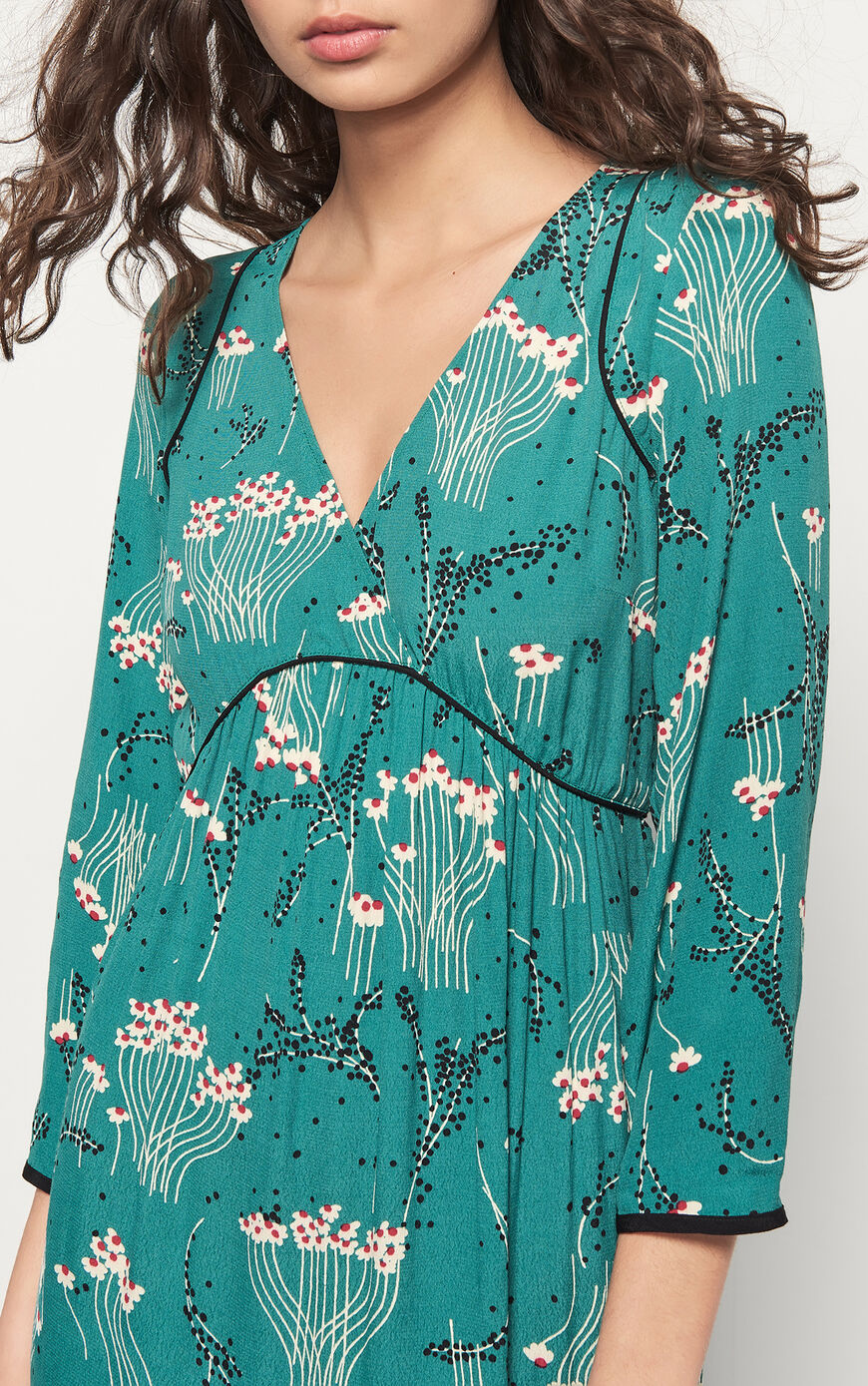 Kina dress GREEN // ba&sh