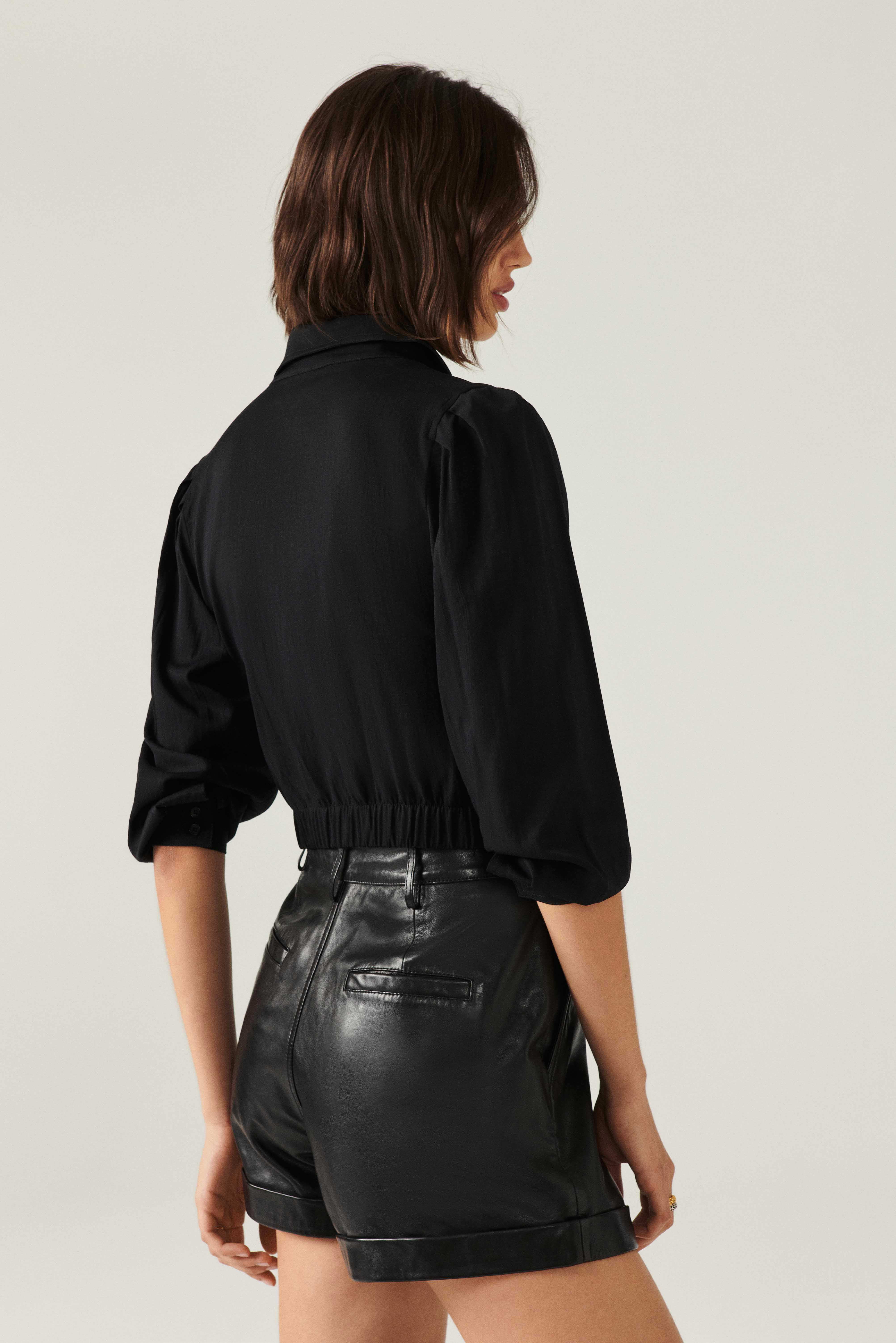 Chemise Kiss Noir // ba&sh FR