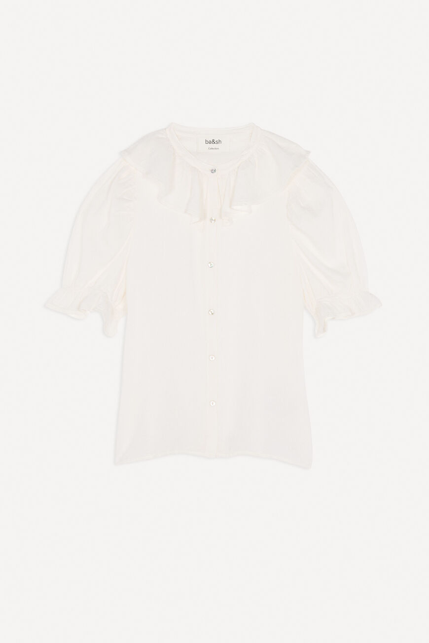 ba&sh blouse TAMARIS WHITE