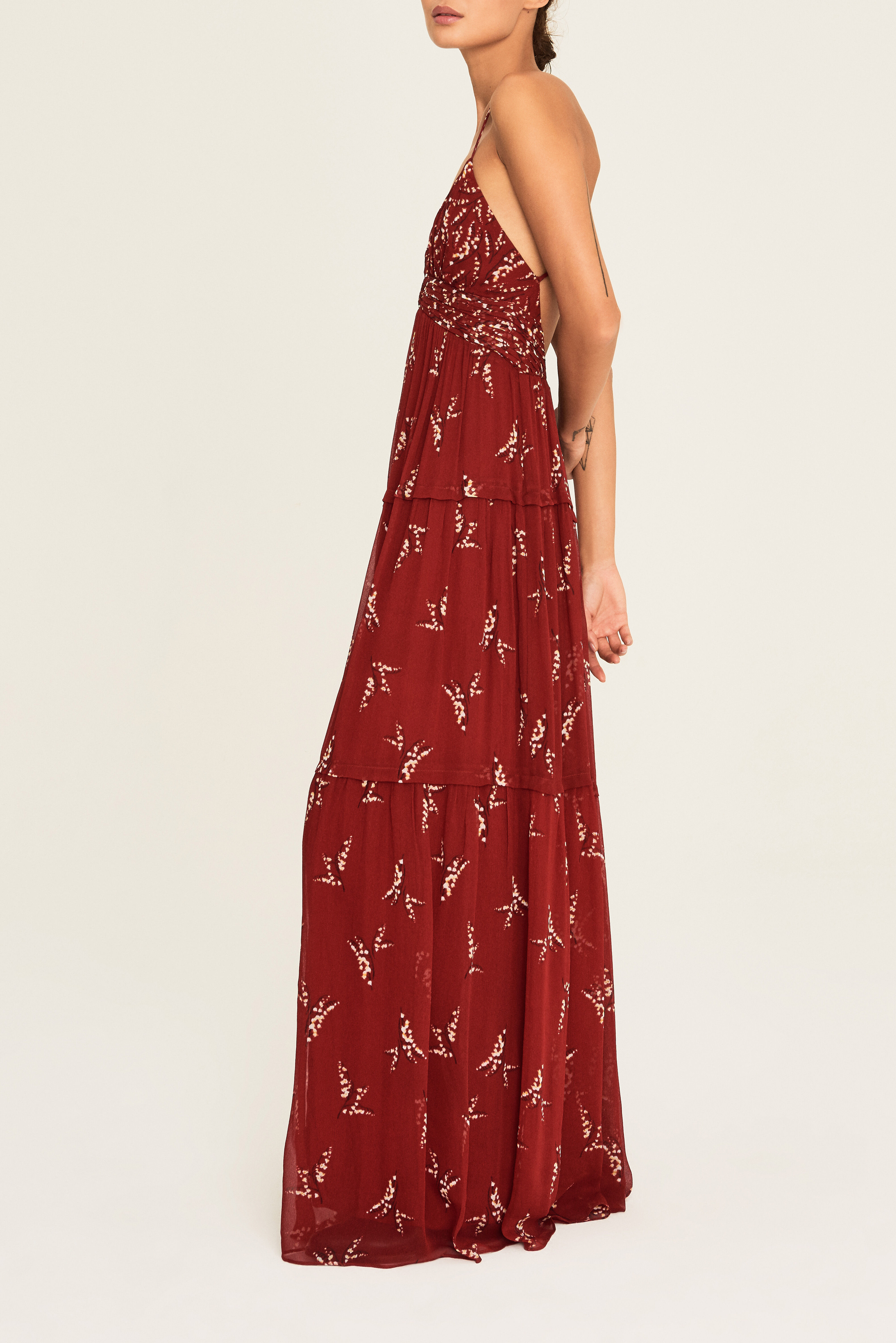 robe ba&sh rouge
