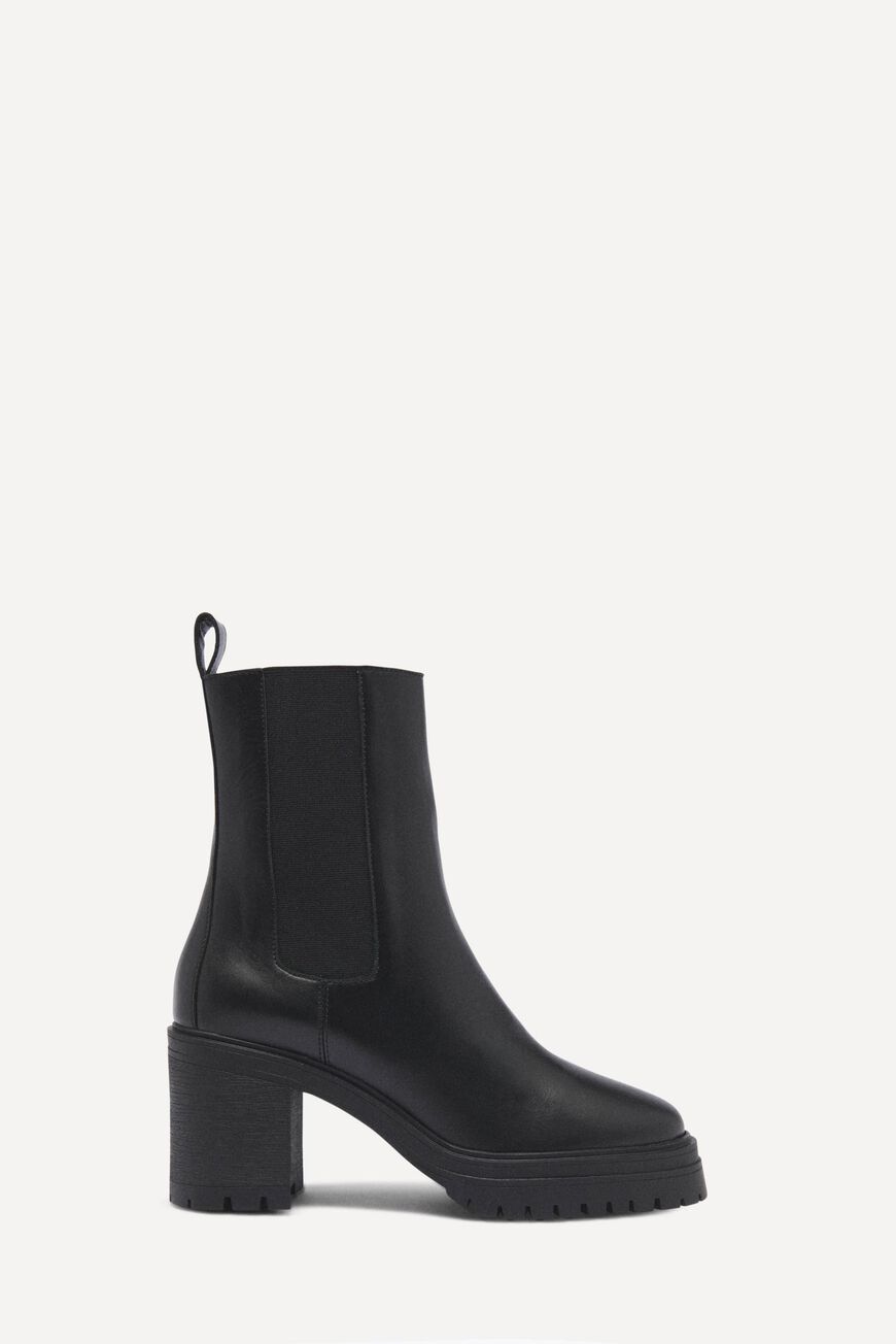 ba&sh heeled chelsea boots CLARE NOIR