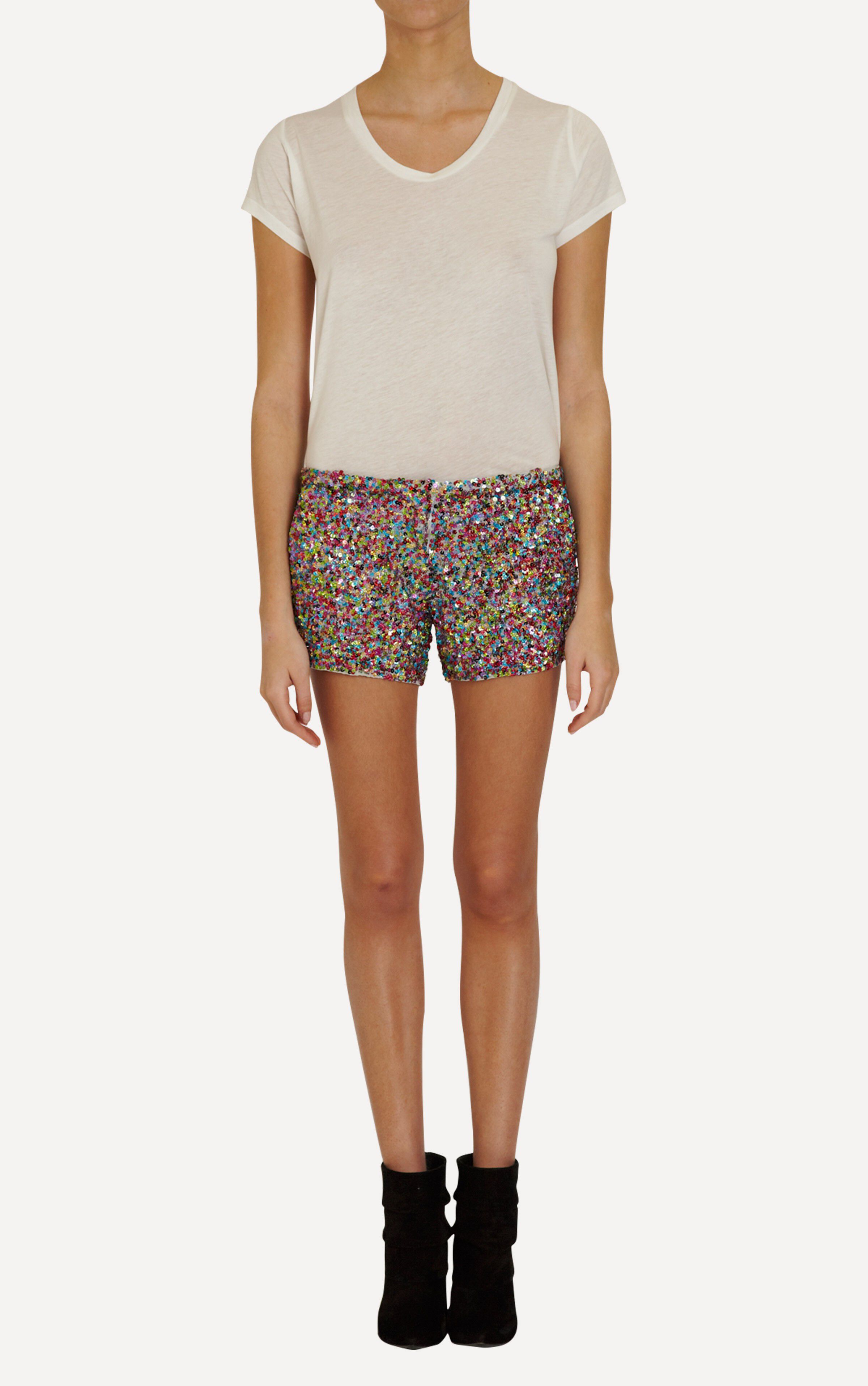 SHORT MARVIN MULTICO // ba\u0026sh