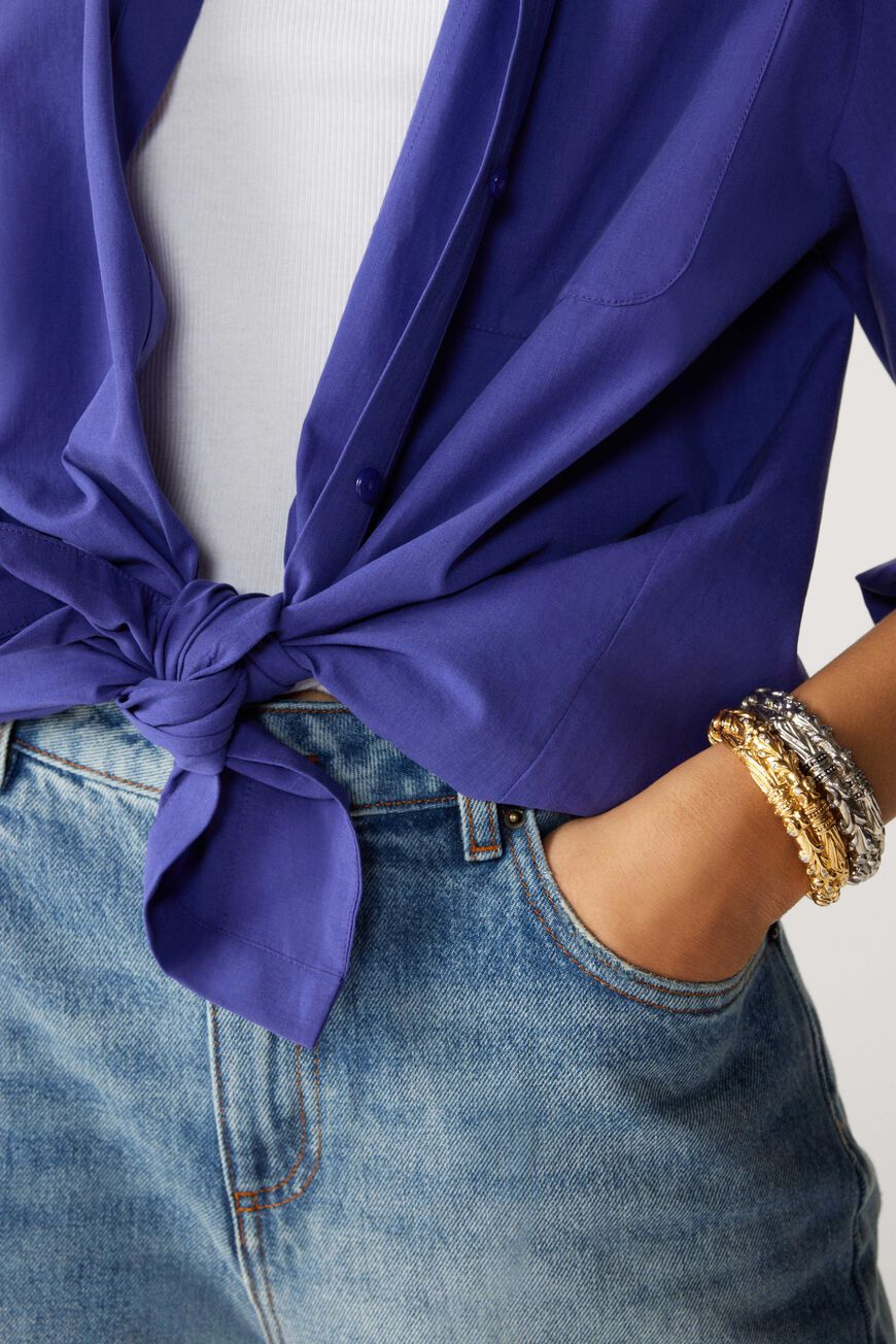 Cropped Top Bly Blue // ba&sh
