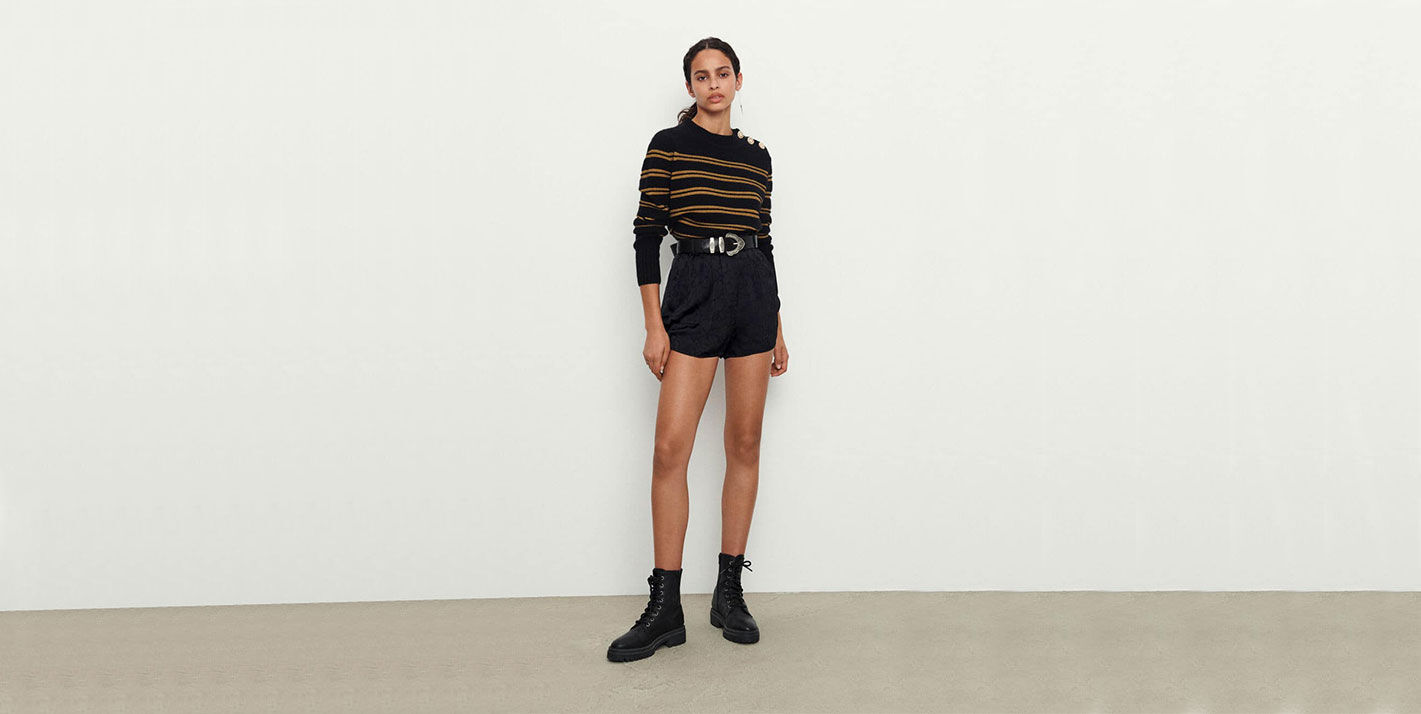 Collection maille : Pulls, cardigans, robes-pull, gilets | ba&sh FR