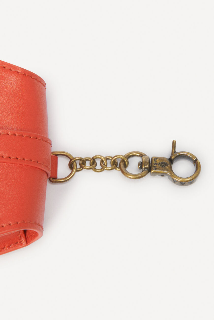 KEYRING TEDDY small leather goods TOMATE BA&SH