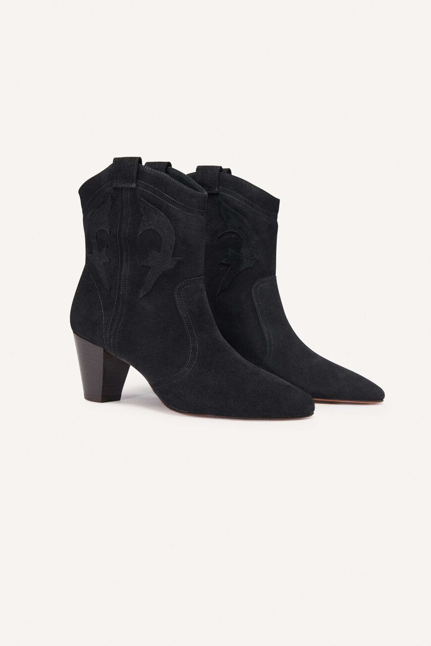 ba&sh ANKLE-BOOTS CASEY GREY