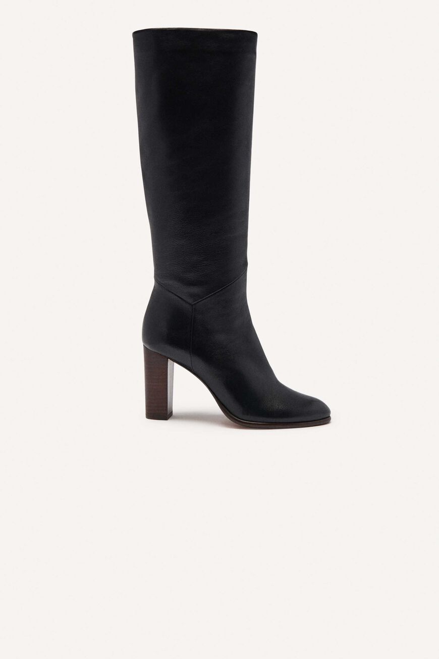 leather chelsea boots CODA BLACK // ba&sh US