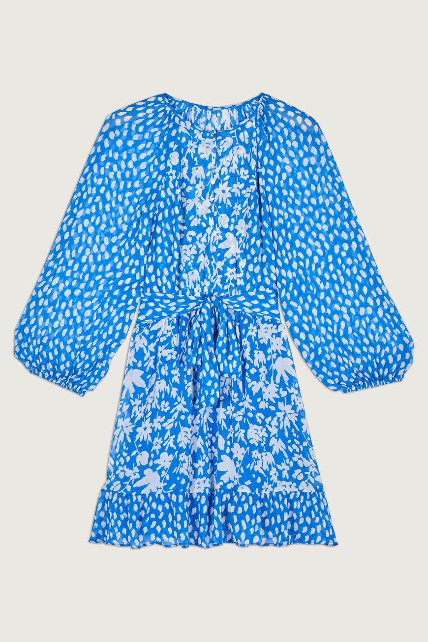 Short Dress Fiona Blue // ba&sh US