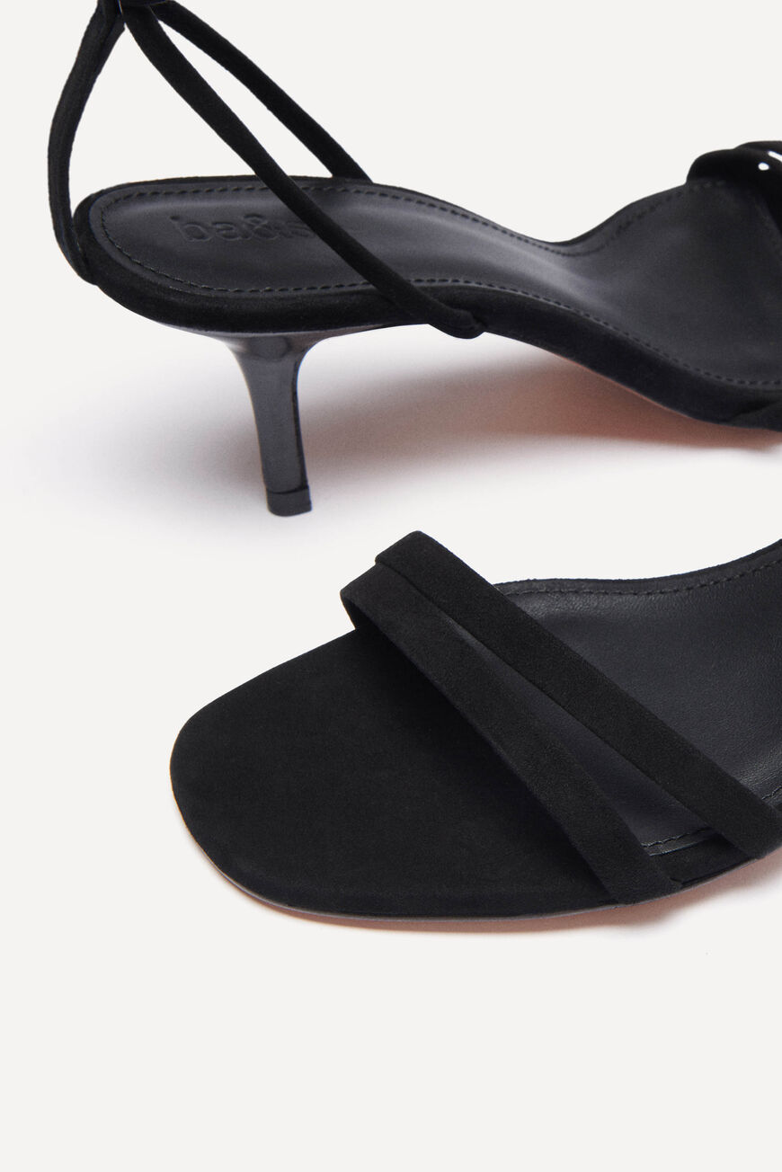ba&sh strappy sandals CEPITA NOIR