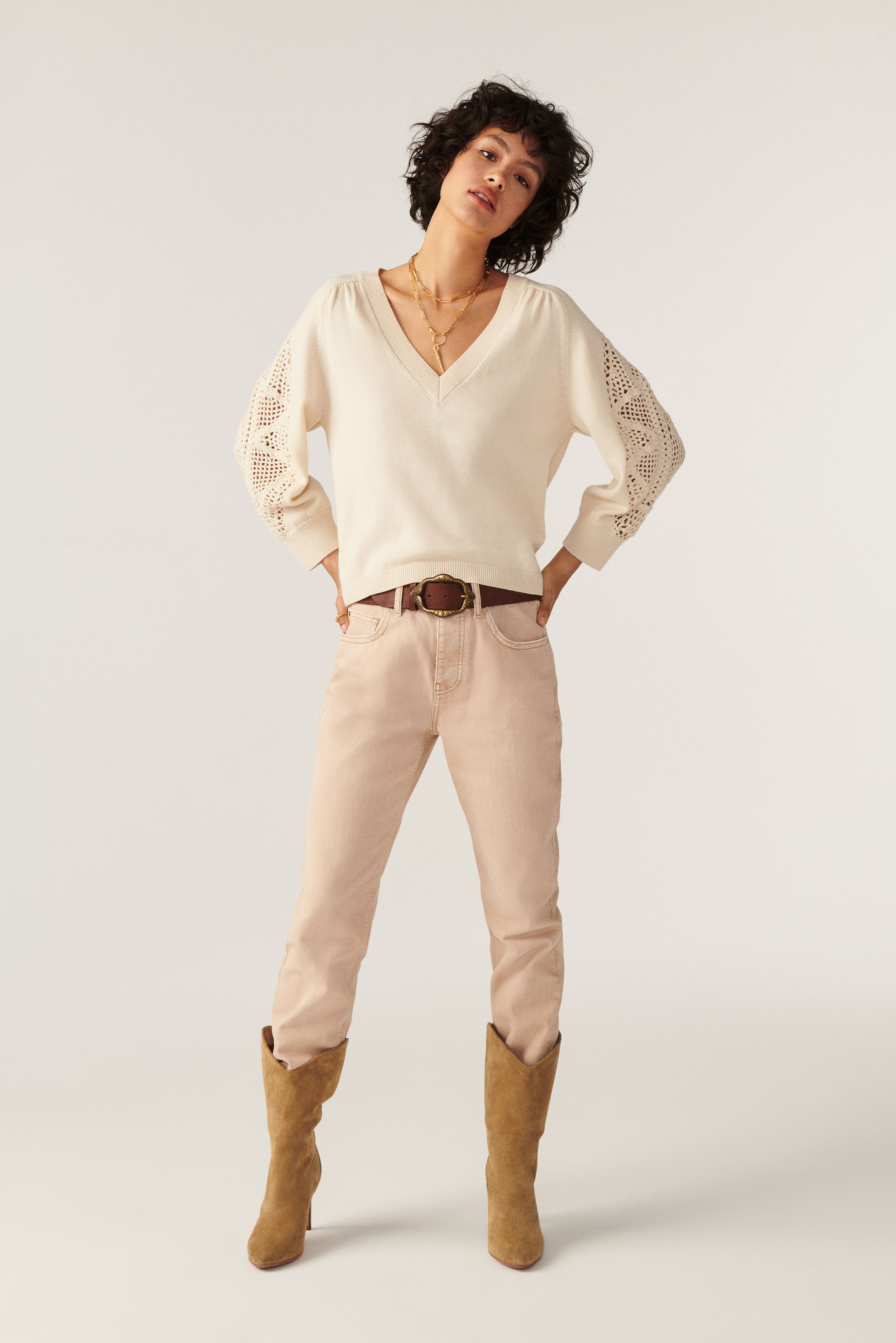 Collection maille : Pulls, cardigans, robes-pull, gilets | ba&sh FR