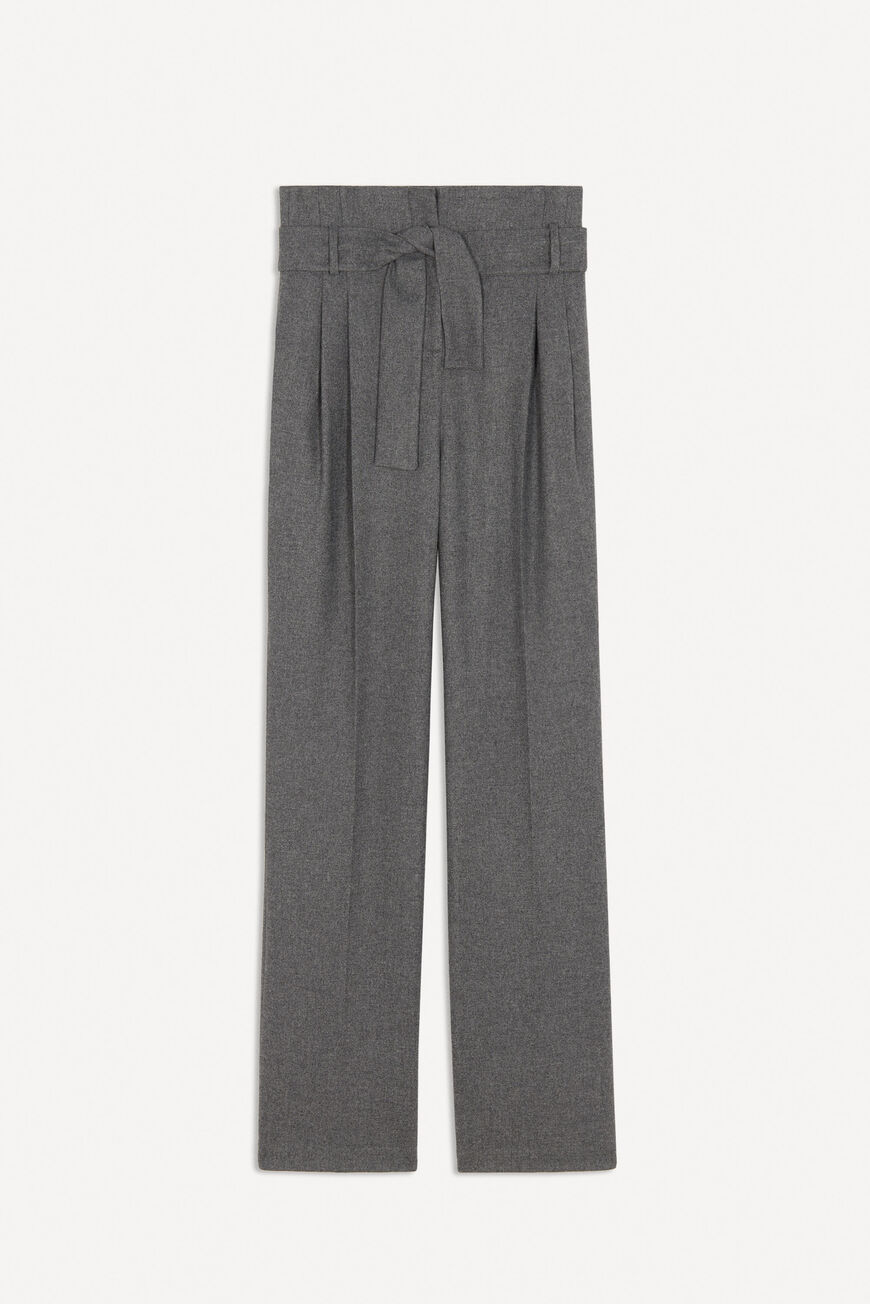 BROEK BOMMY TROUSERS ANTHRACITE BA&SH