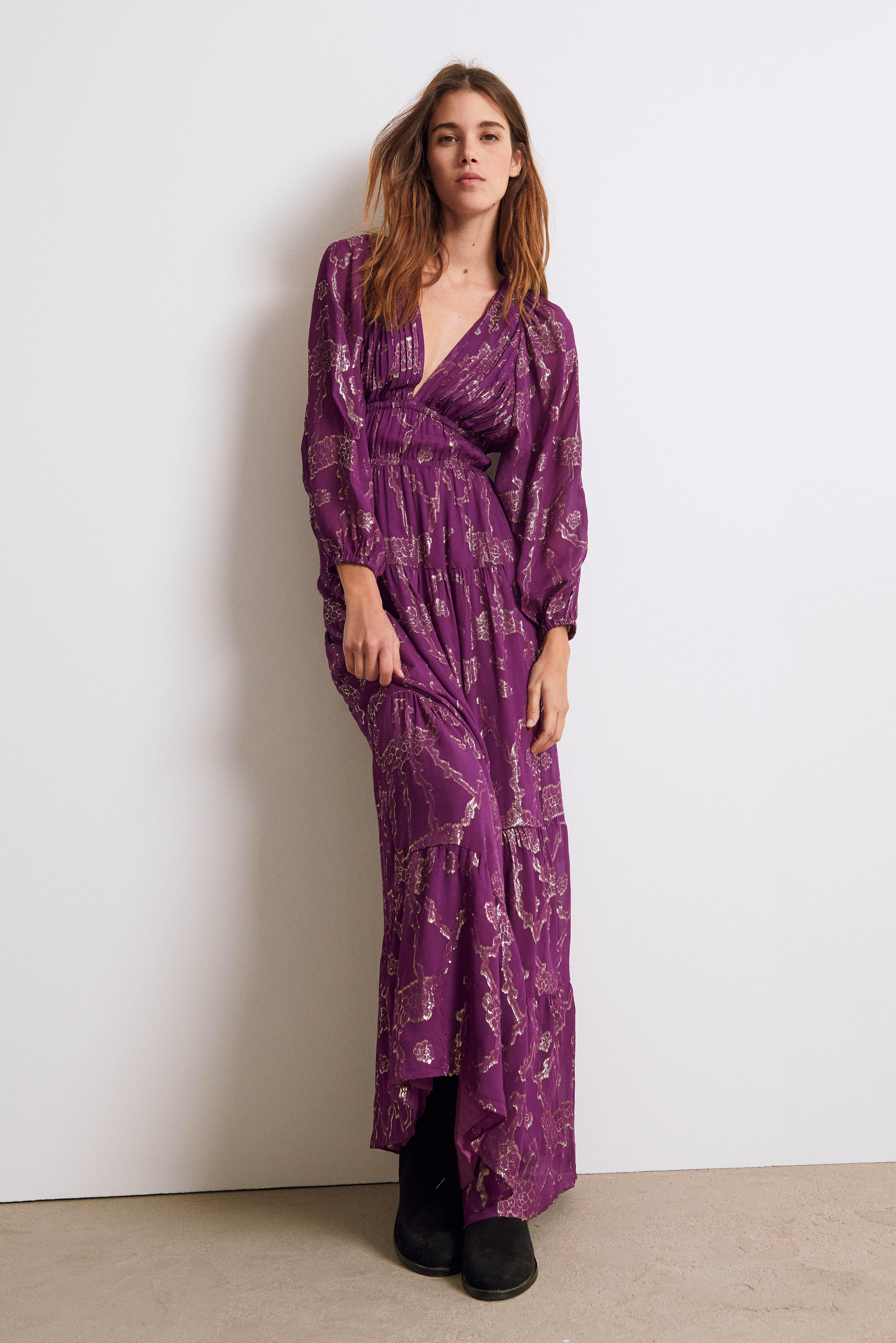 robe violet
