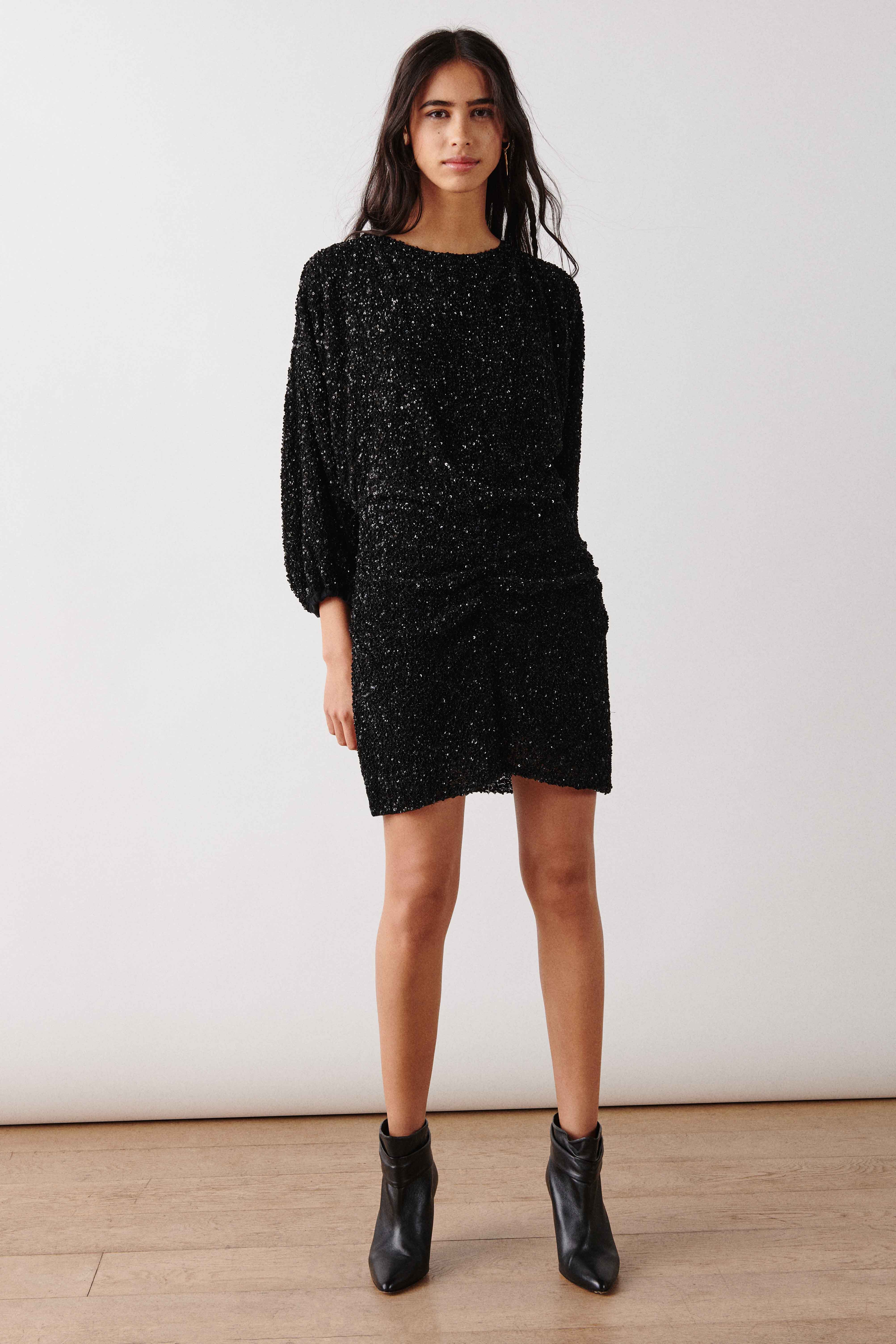 sequin mini dress SCARLET NOIR // ba\u0026sh HK