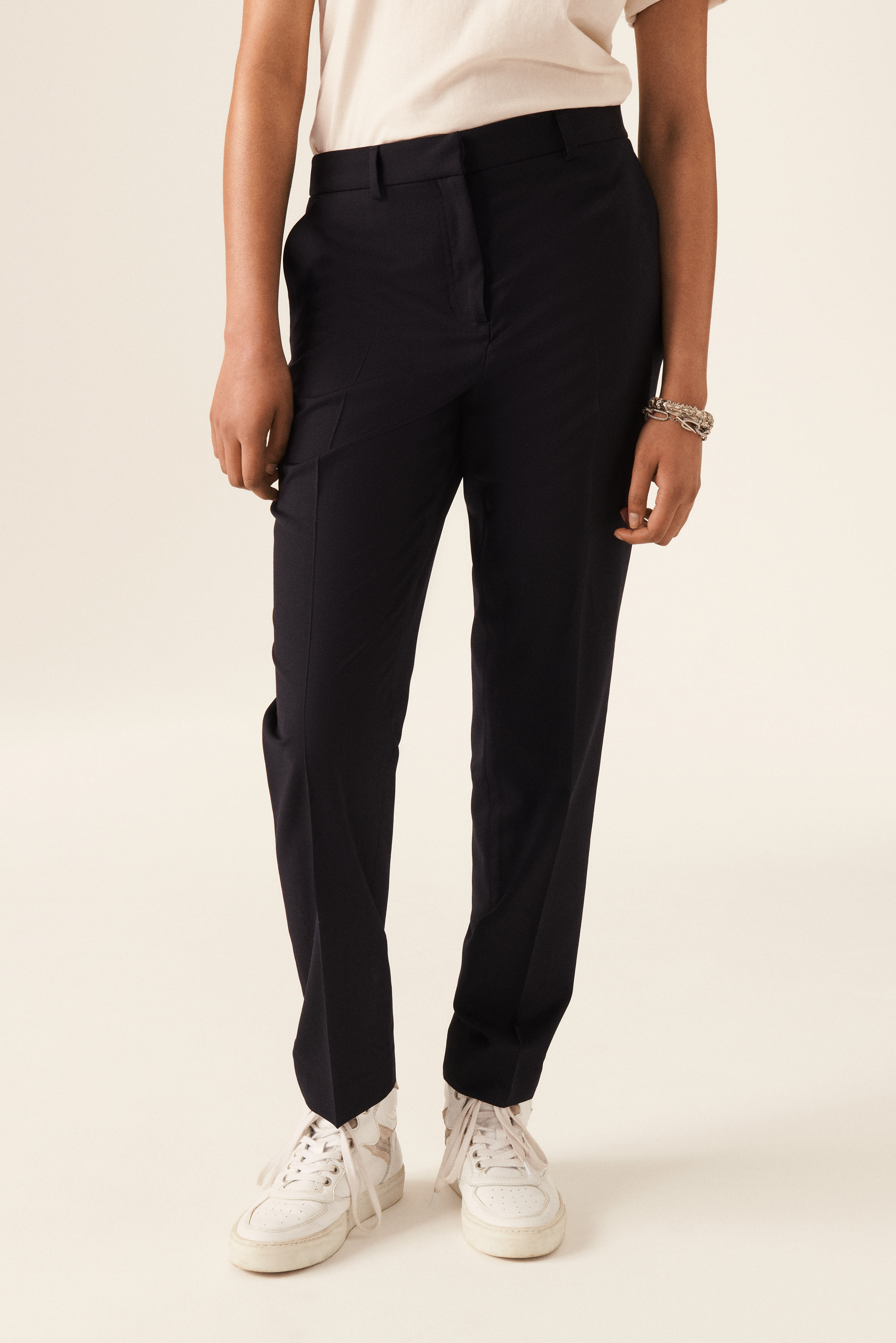 navy ba&sh trousers • Women's trousers, loose trousers UK