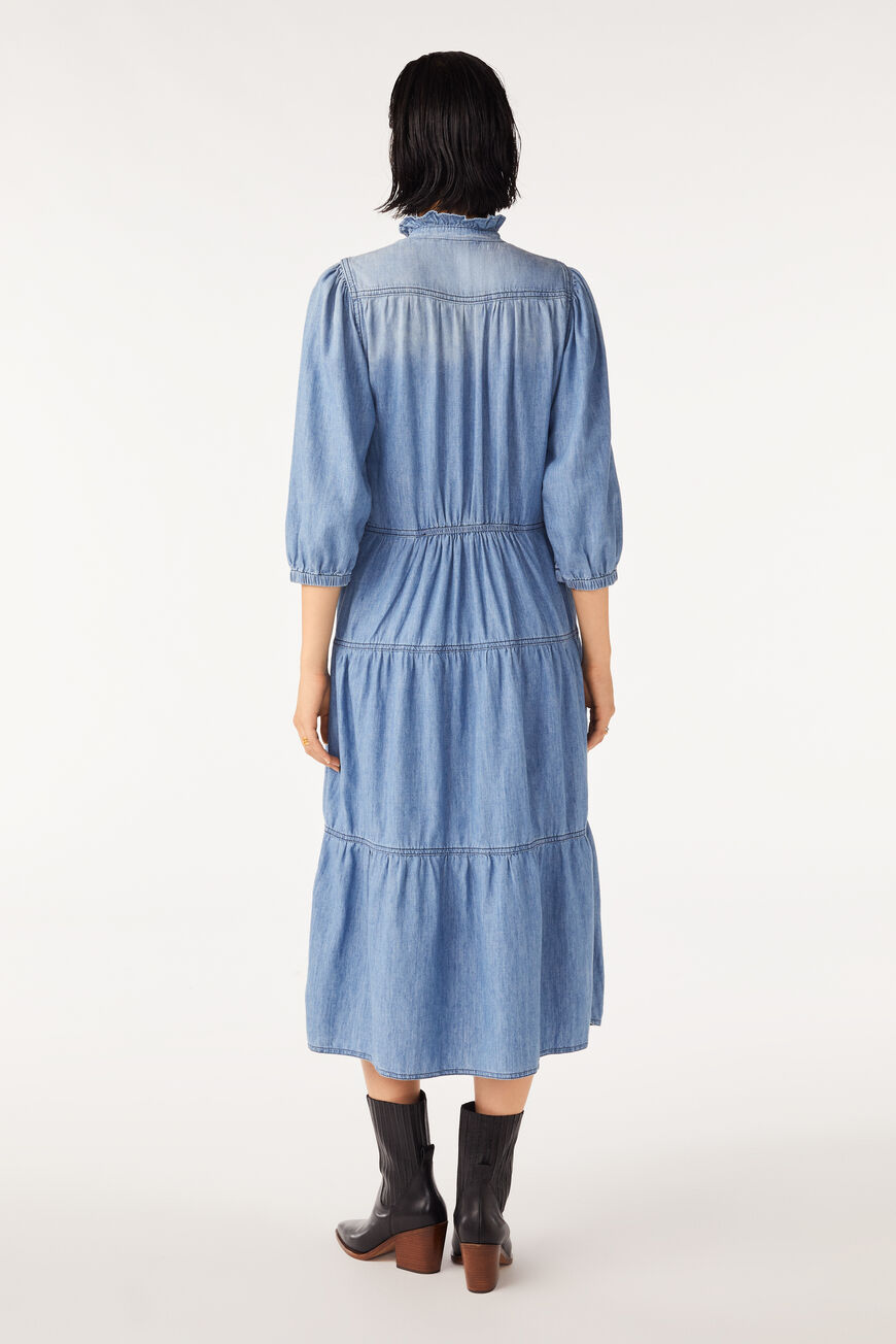Long dress WINA BLUE // ba&sh UK