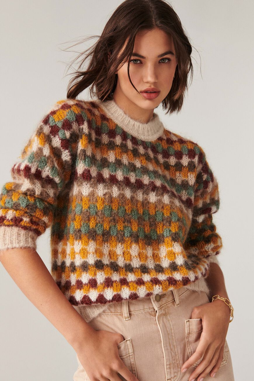 multicolored ba&sh OUTLET • sweaters, cardigans, knitwear & sweatshirts