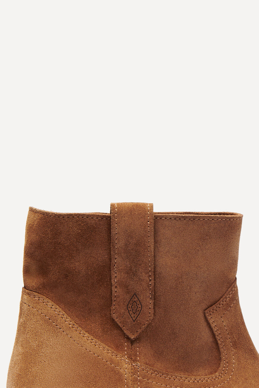 ba&sh ANKLE-BOOTS CRAY BROWN