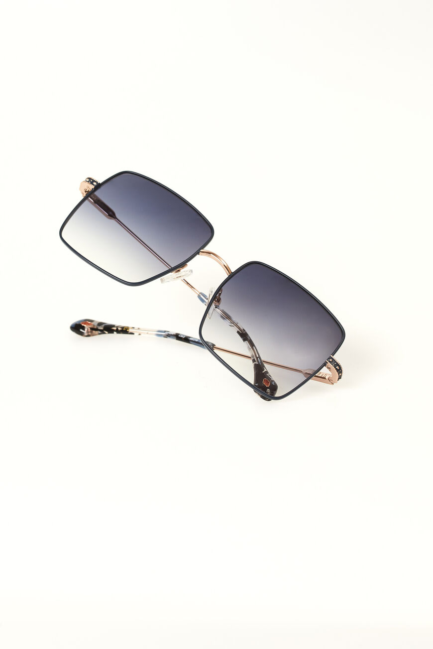 ba&sh oversized sunglasses LAYA BLUE