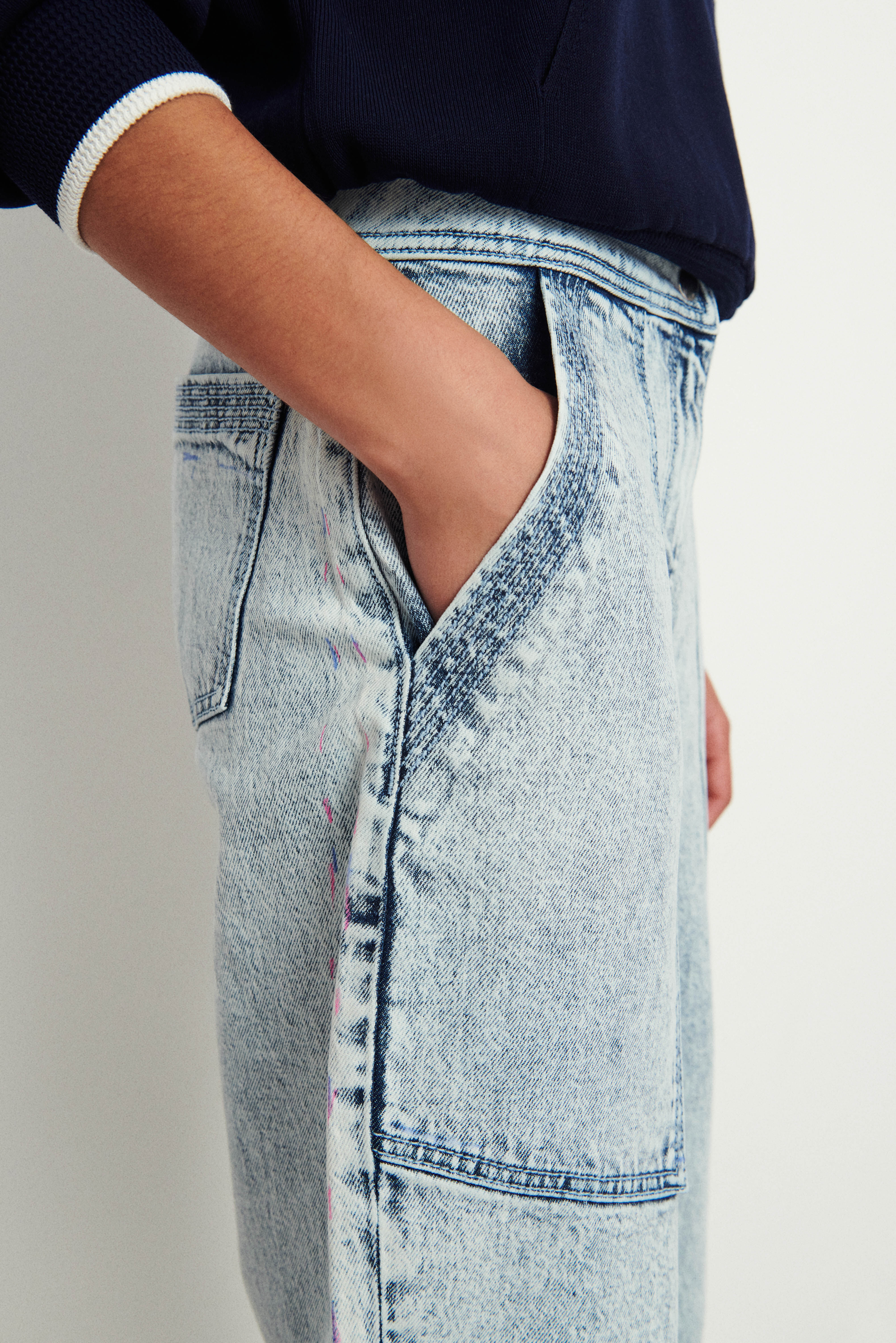faded jeans FAME BLUE // ba\u0026sh SE